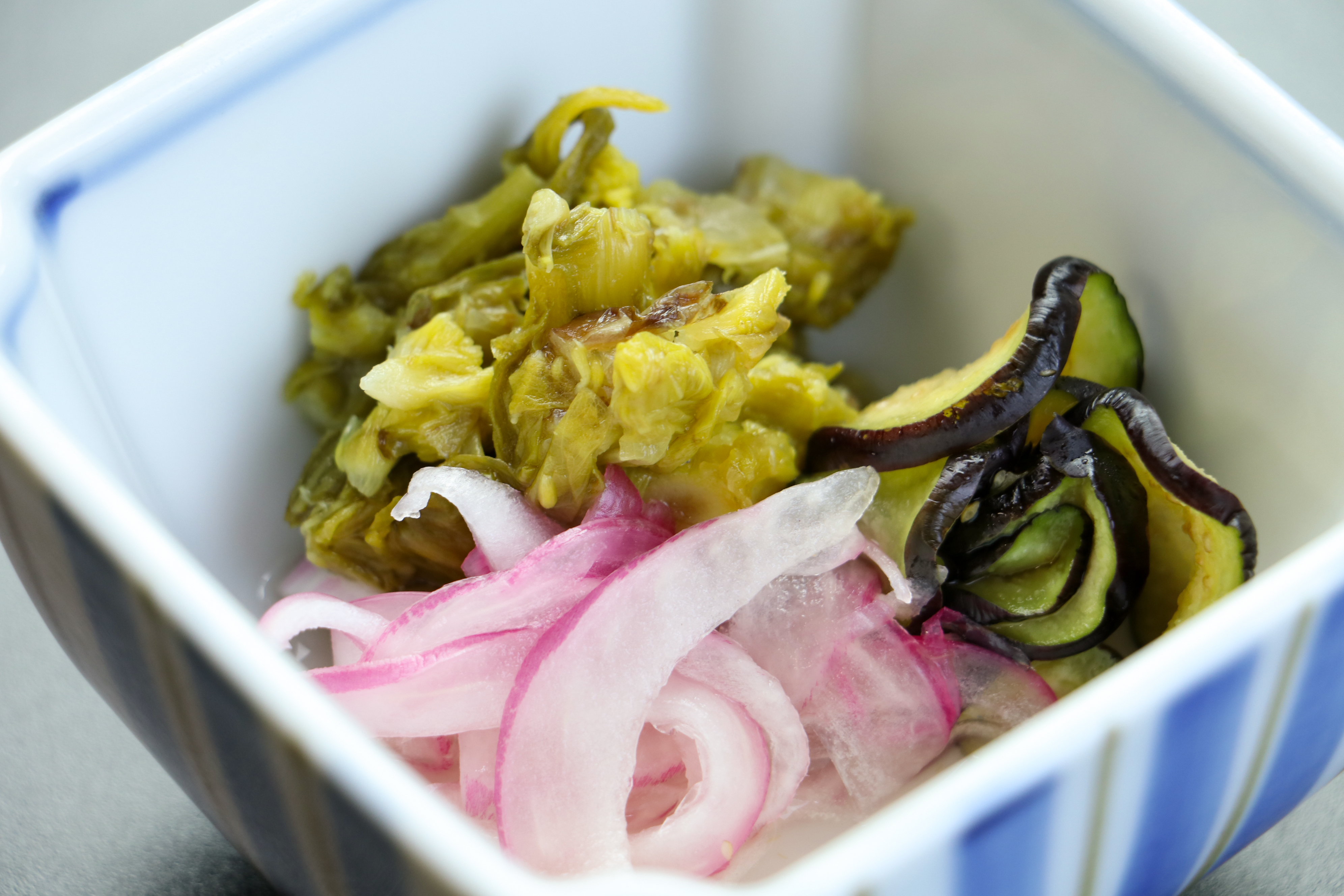 #夕食一例 ふきのとうと他2種の酢の物