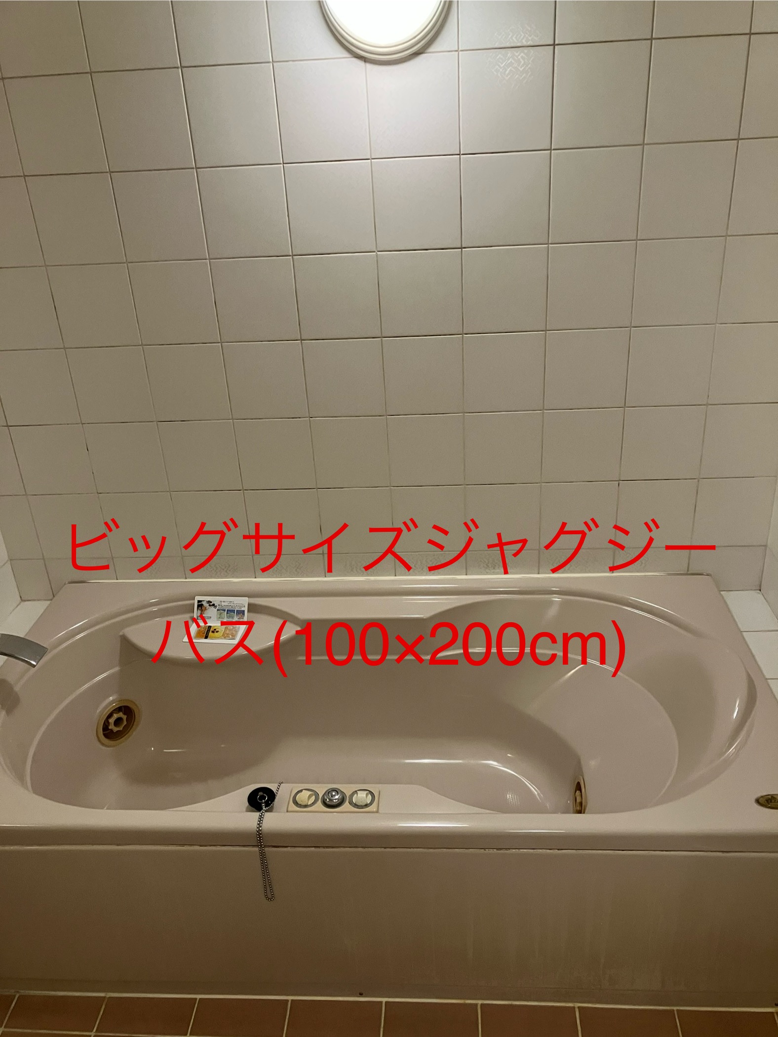 喫煙(smoking) デラックスダブル　ビッグサイズジャグジーバス