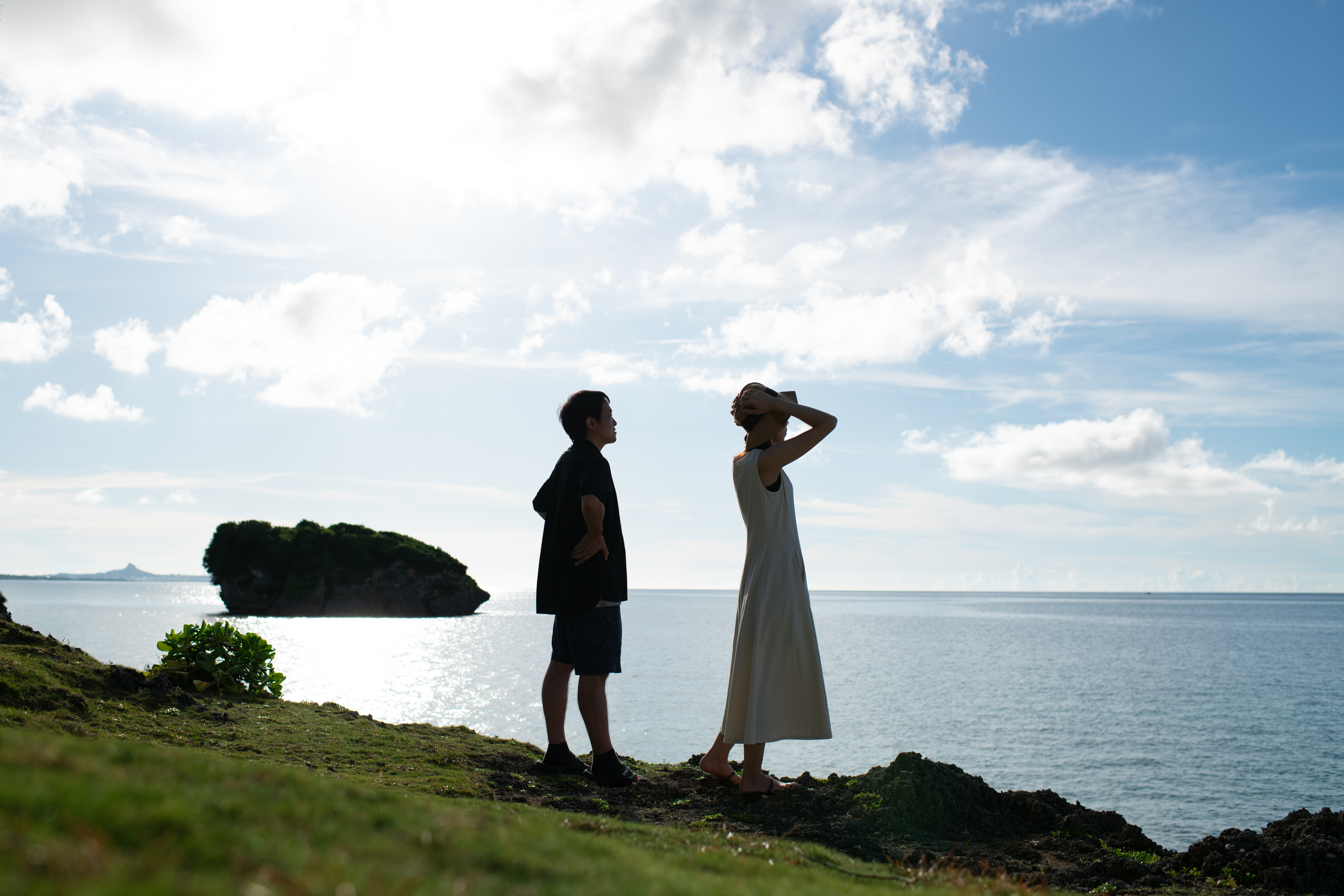 宿からは徒歩や車などでプライベート感あふれるビーチに行くことができます。