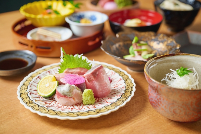 瀬戸内鮮魚を味わうスタンダード会席・朝食２食付プラン