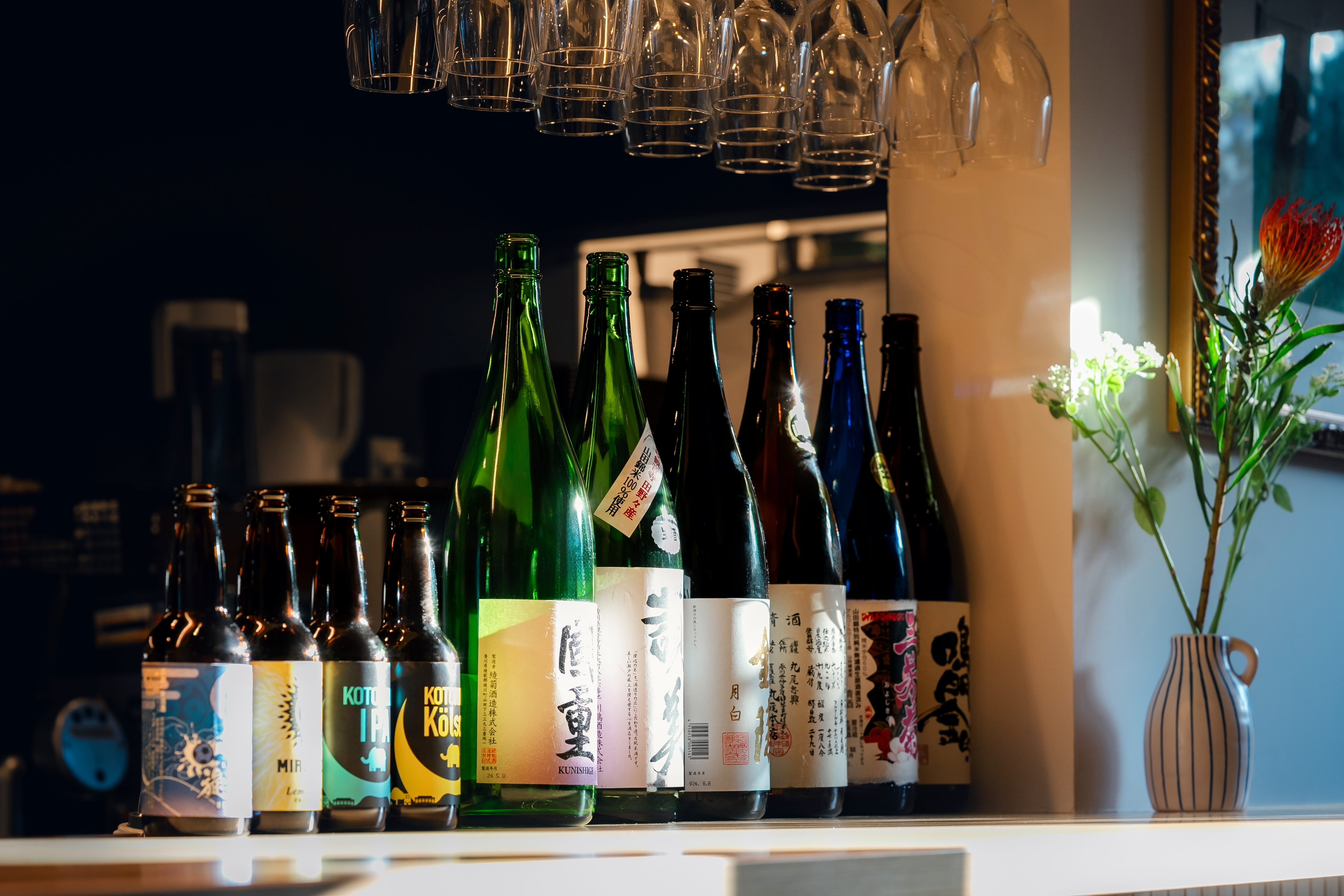 「地酒・クラフトビールもございます」