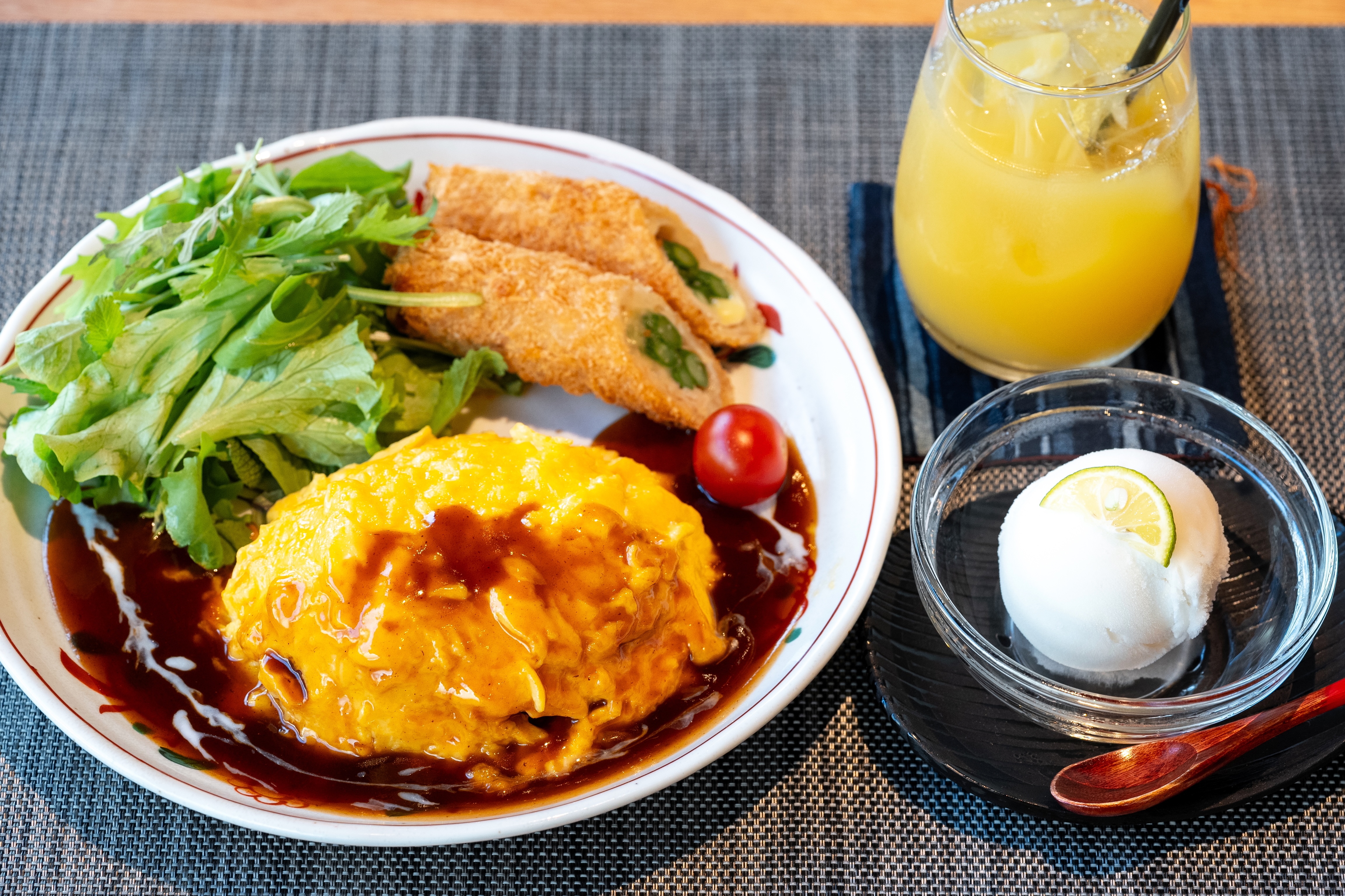 お子さま夕食プレート