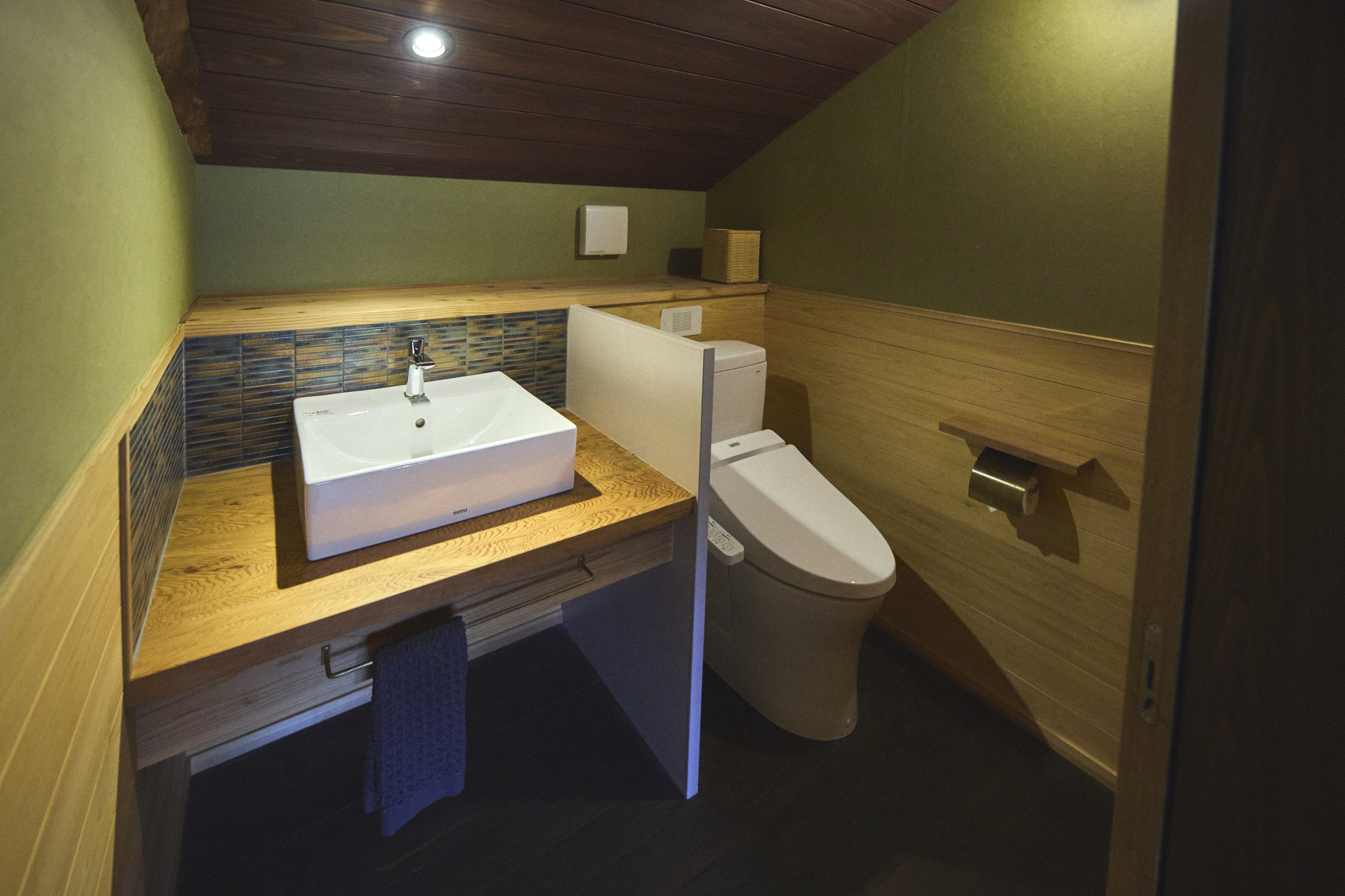 一棟貸し宿「多喜屋」　洗面・お手洗い