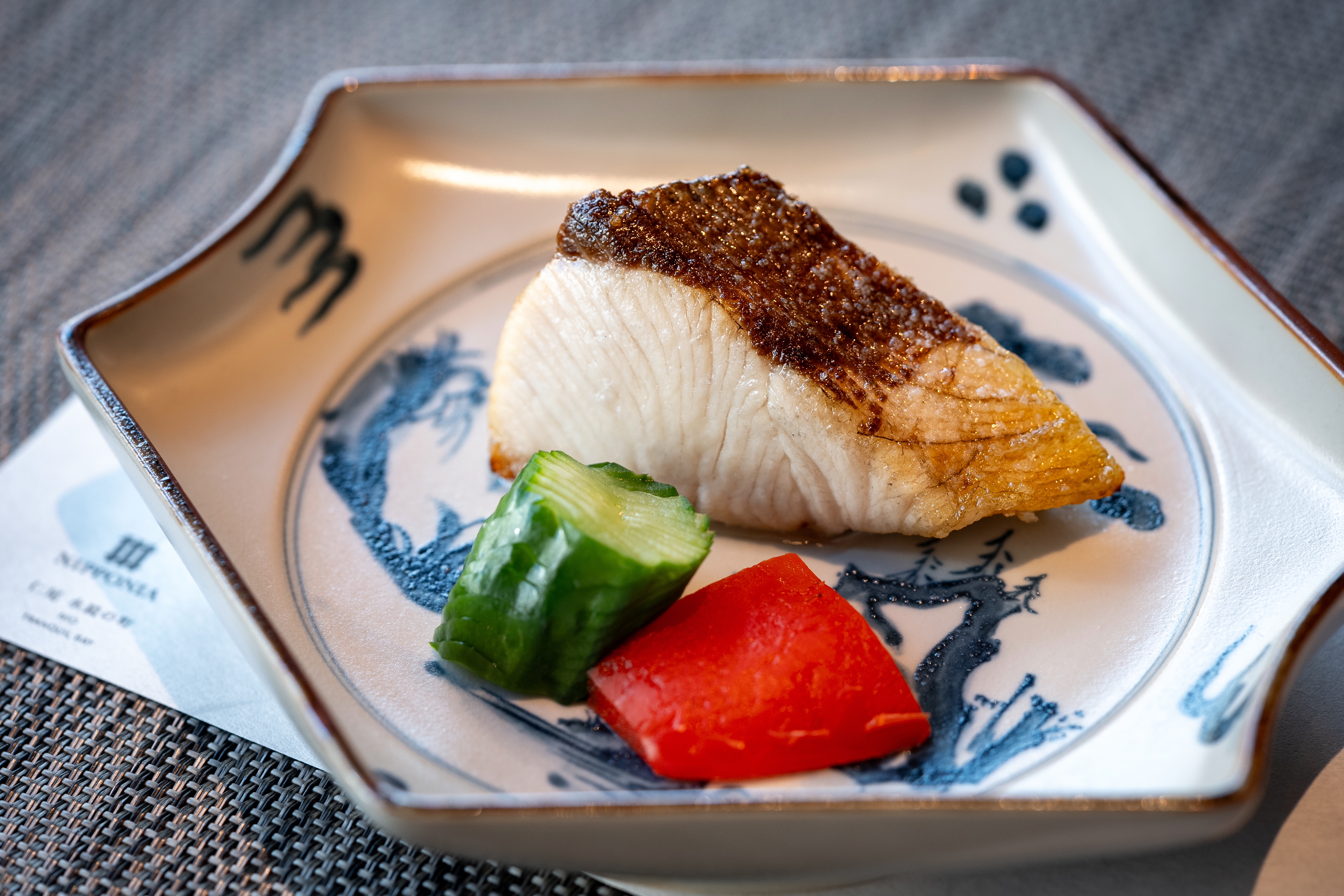瀬戸の地魚コース「焼き物」