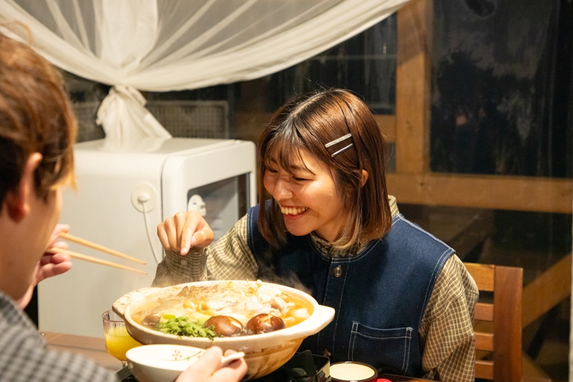【2食付】愛され居酒屋“よかよか”特製★ボリューム満点！信州味噌鍋（16時半までチェックインプラン）