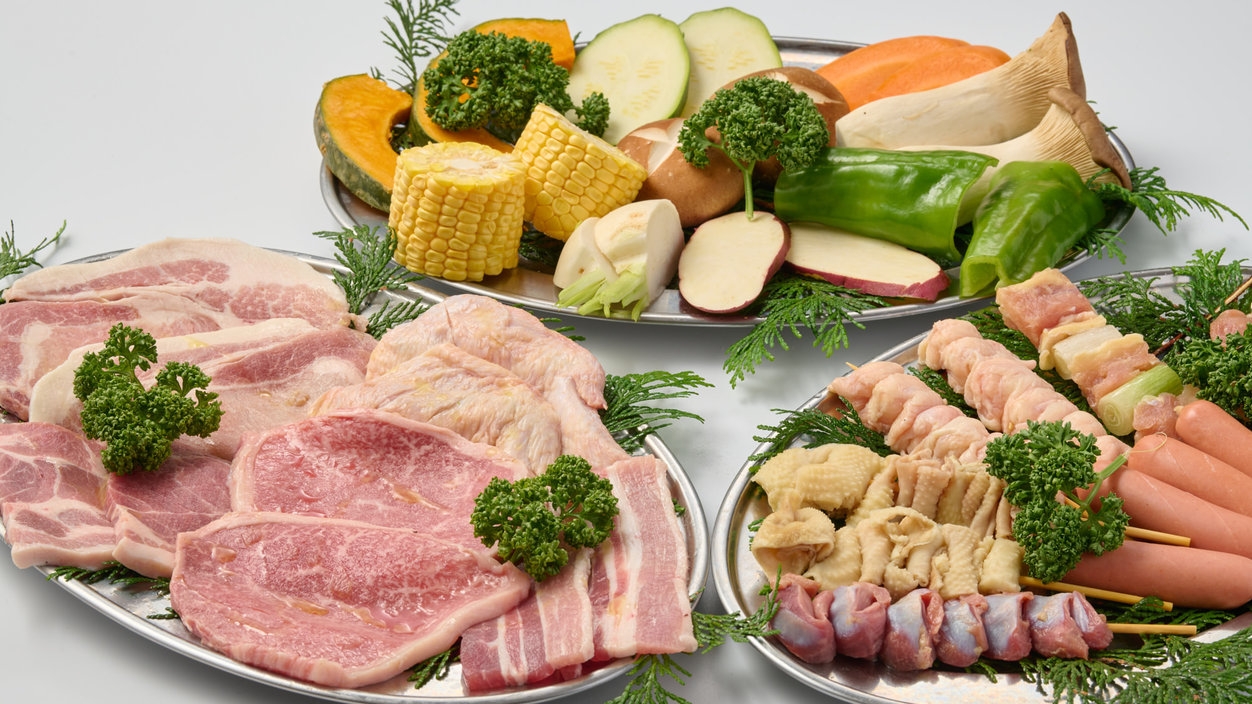 【2食付き】大人気なみんなでワイワイ！アップグレードBBQ＆朝食付きプラン