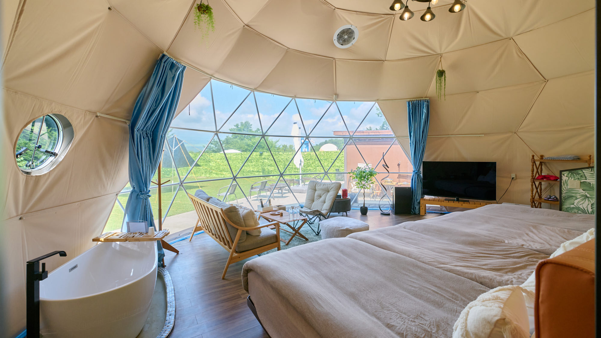 【禁煙・ワンちゃん可】富士山ビュー グランピングドーム