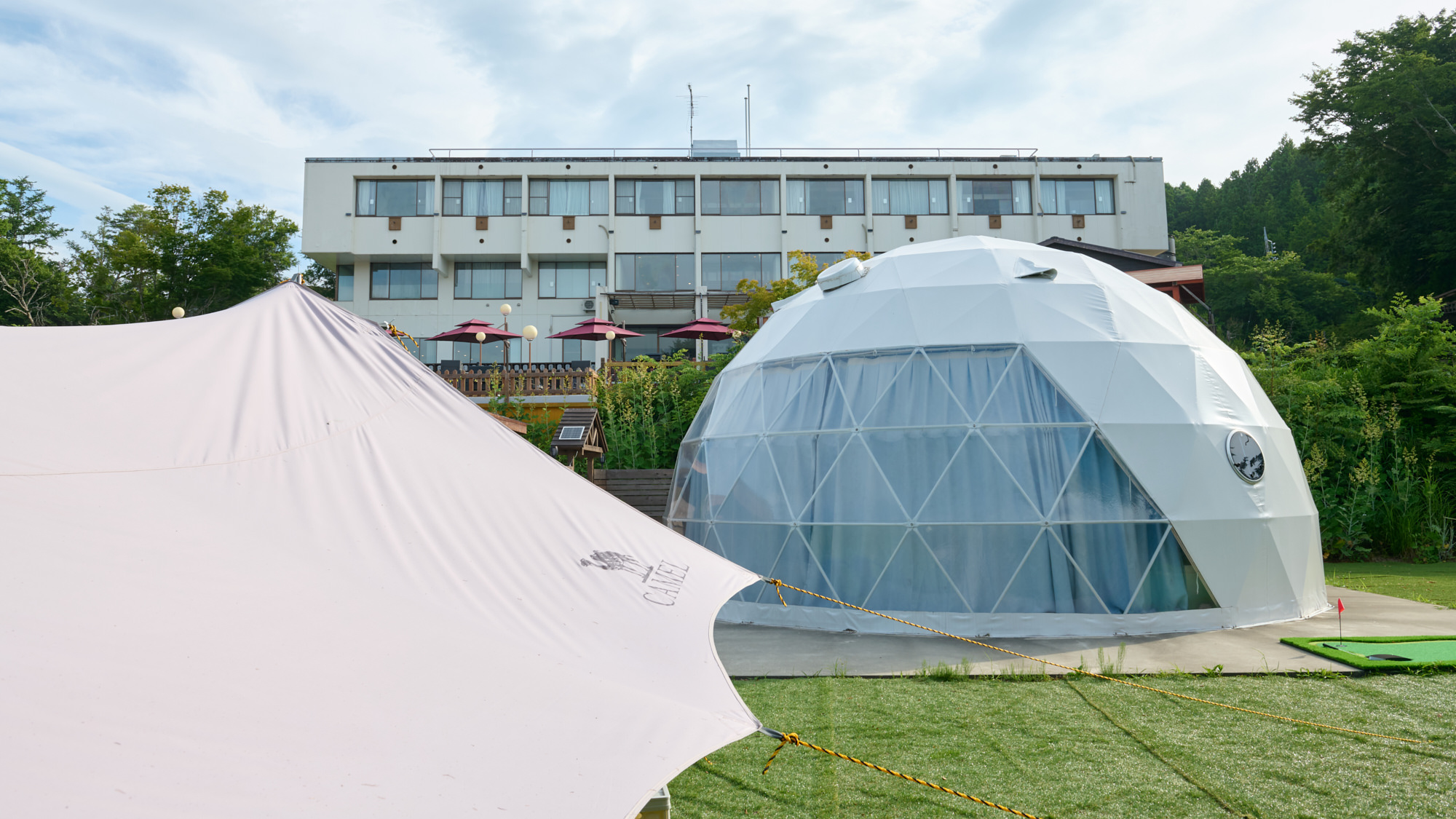 【禁煙・ワンちゃん可】富士山ビュー グランピングドーム