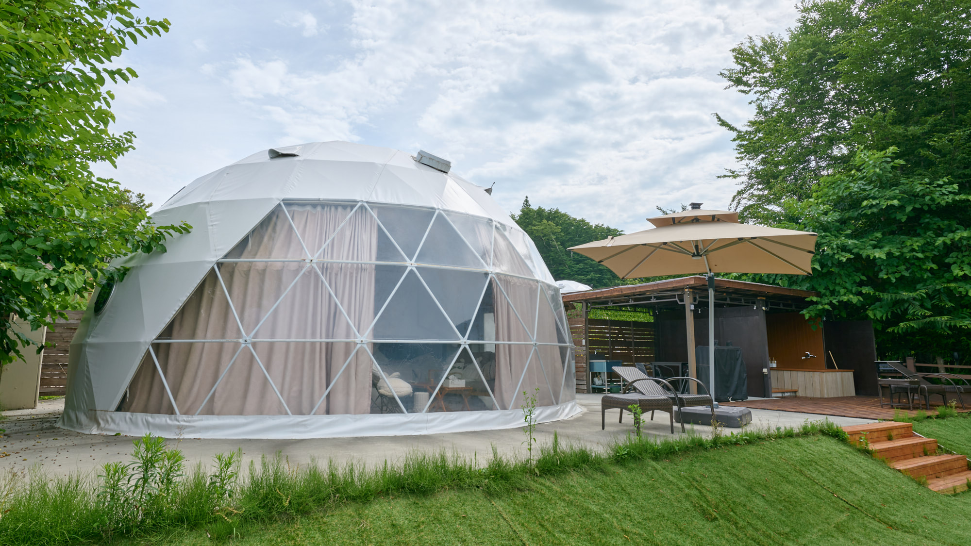 【禁煙・ワンちゃん可】富士山ビュー グランピングドーム