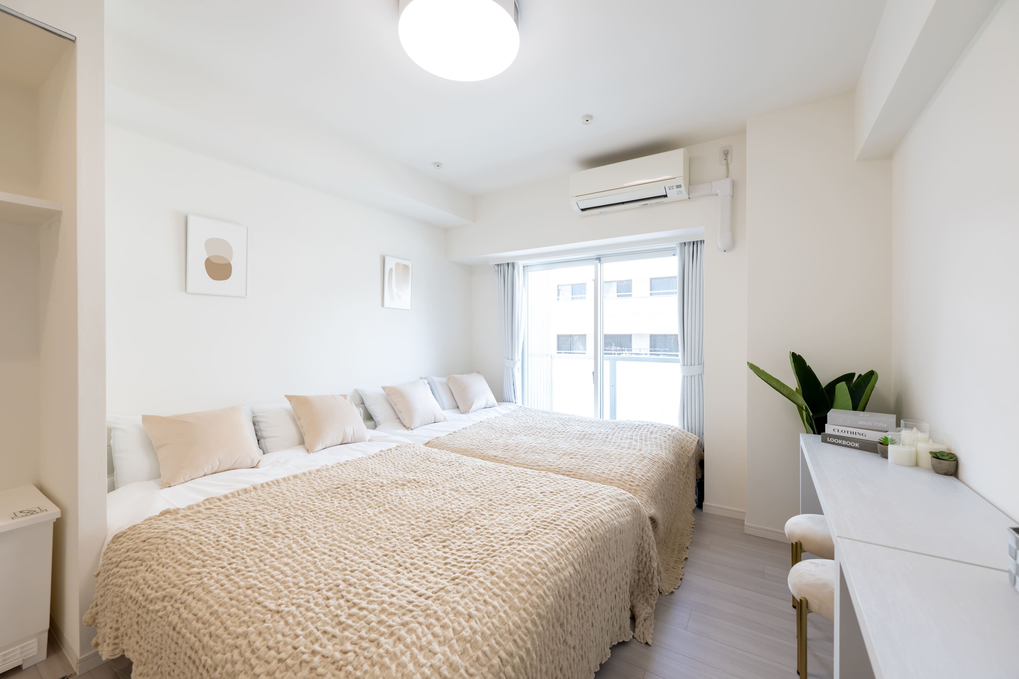 【返金不可プラン】JR錦糸町駅すぐ、都心アクセスに便利なシンプルで快適なアパートメントタイプ