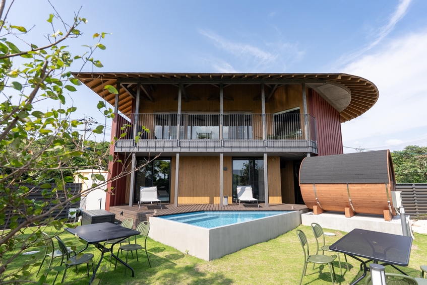 A棟＊一棟貸切/奄美大島/ラグジュアリーヴィラ/プライベートサウナ/6名収容/BBQ/素泊まりプラン