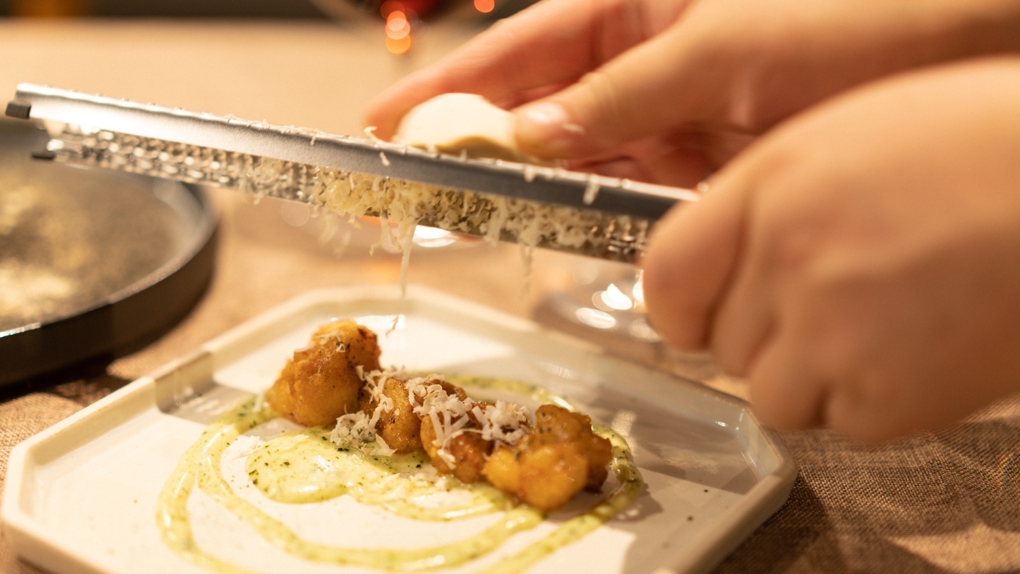 【ディナー一例】熟成さつまいものマッシュ