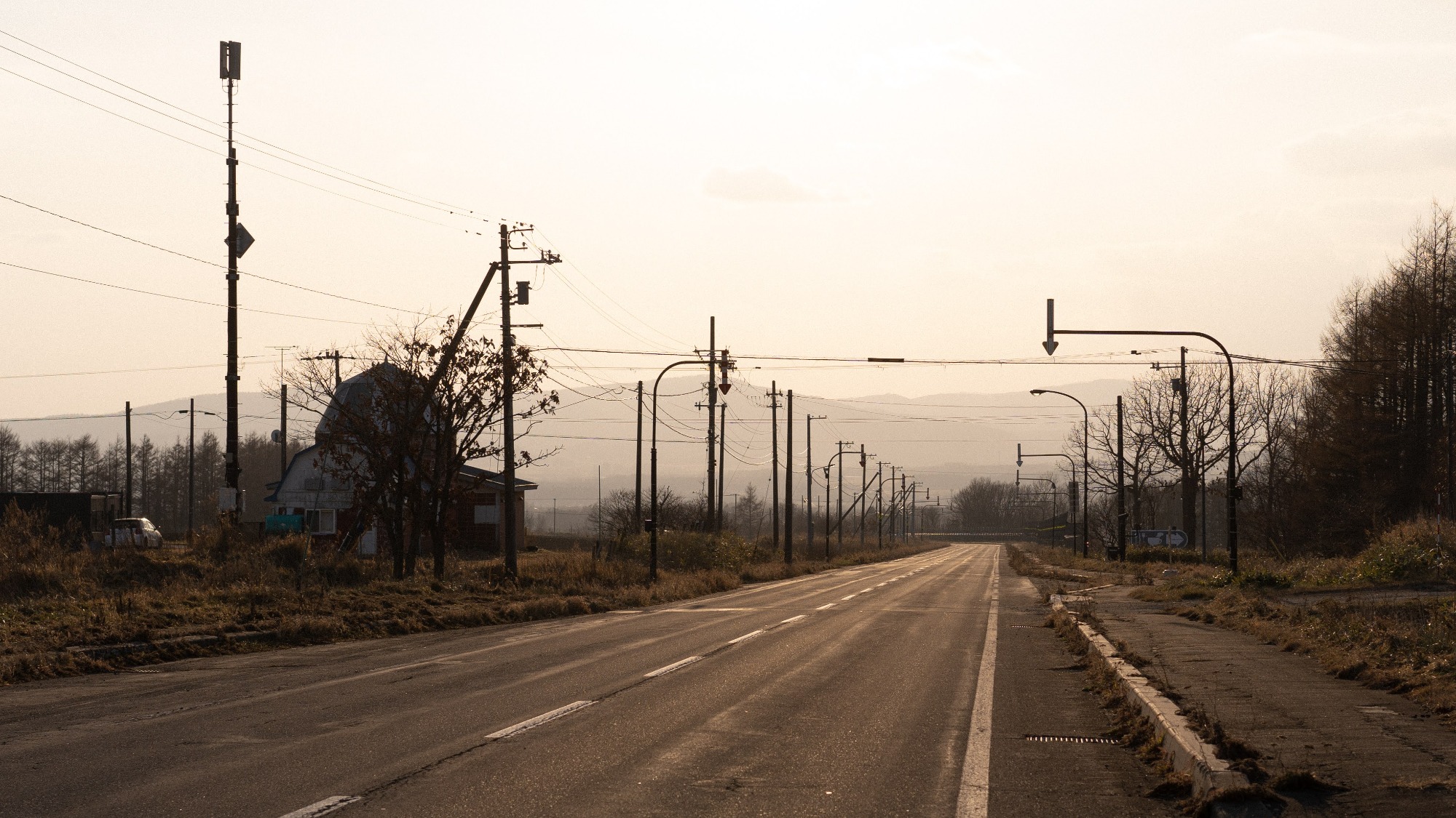 周辺景観　秋～冬