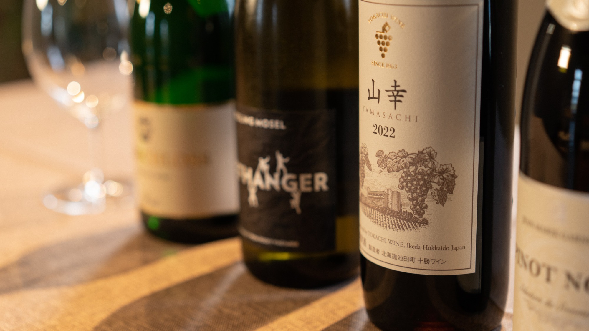 摩周鹿のフルコースに合わせたワインペアリングもございます