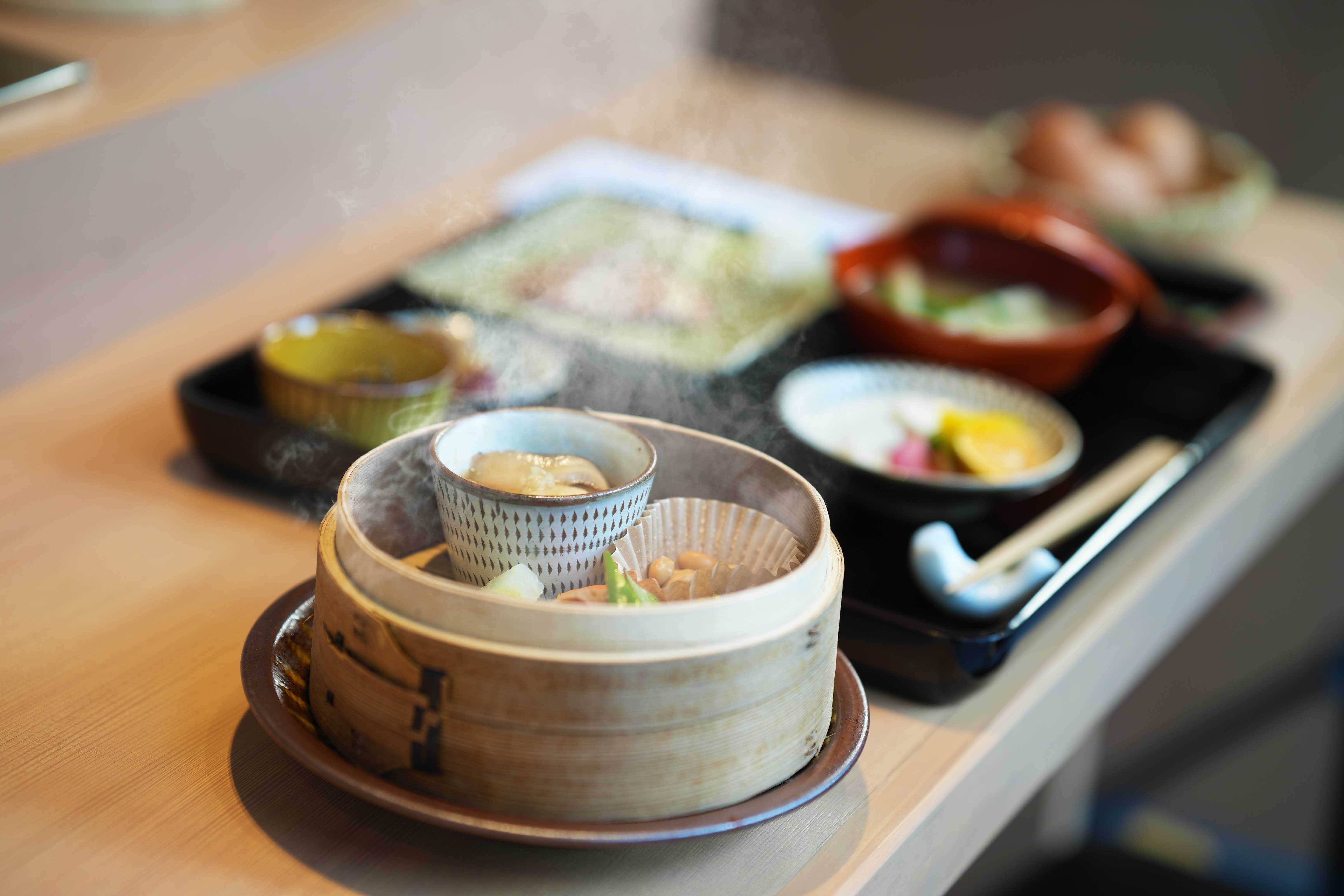 【朝夕食付き】スチームの聖地で堪能する地獄蒸し朝夕食付きプラン