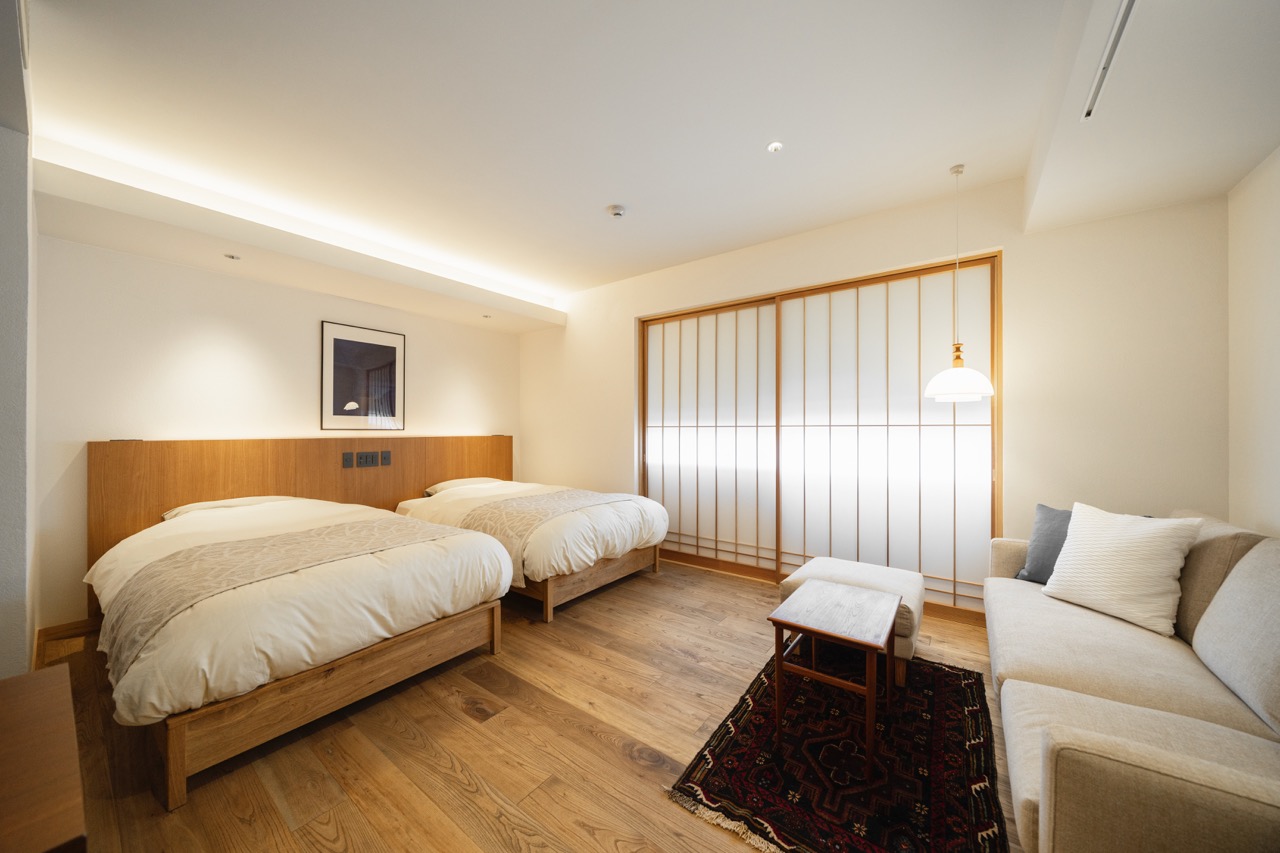 プレミアムツインルーム　全景【禁煙】