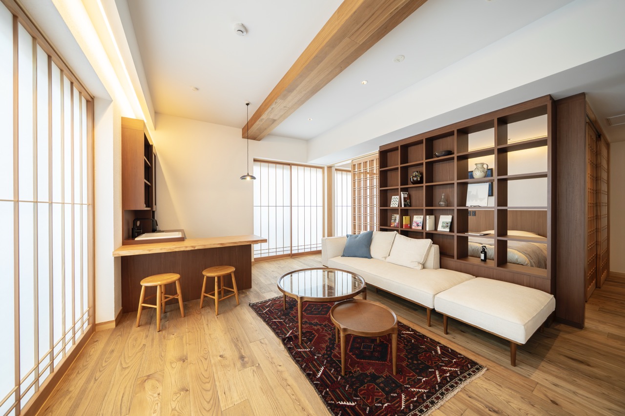 冨士屋リビングスイートルーム　リビング