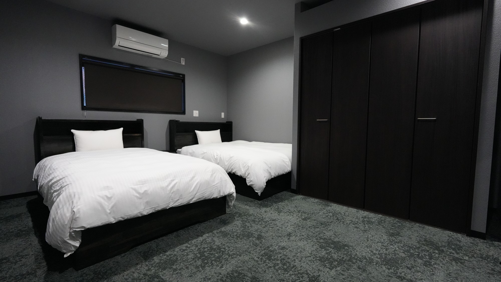 【禁煙】デラックスツイン（21平米）ベッド幅120cm