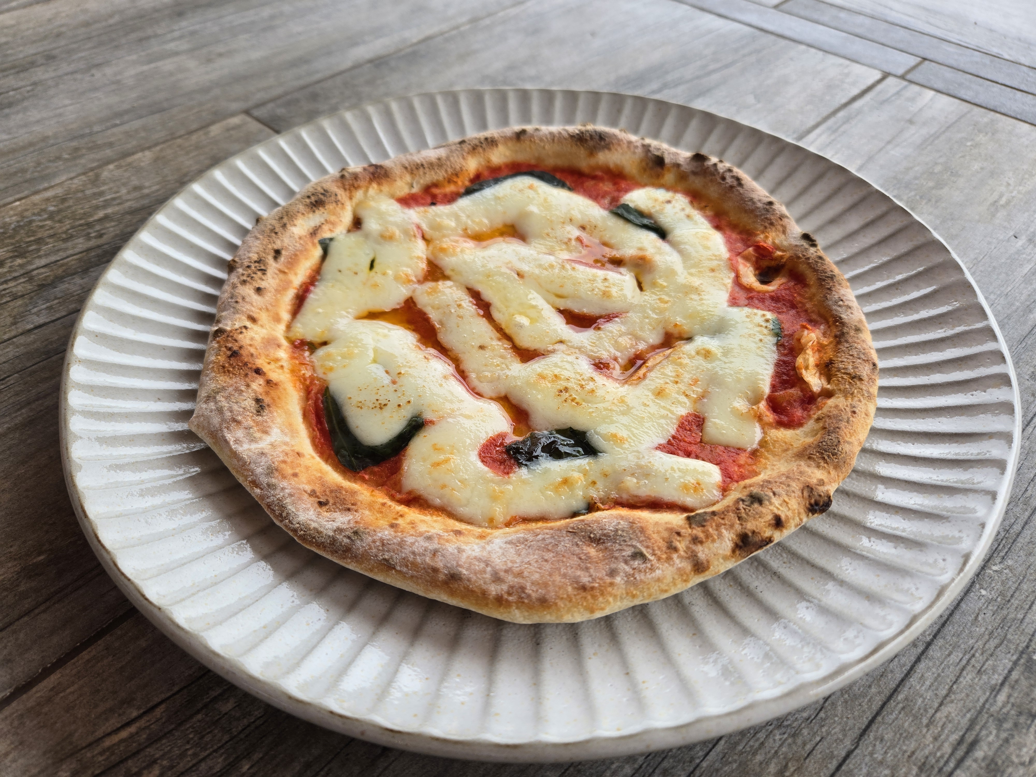 食べ放題のピザ