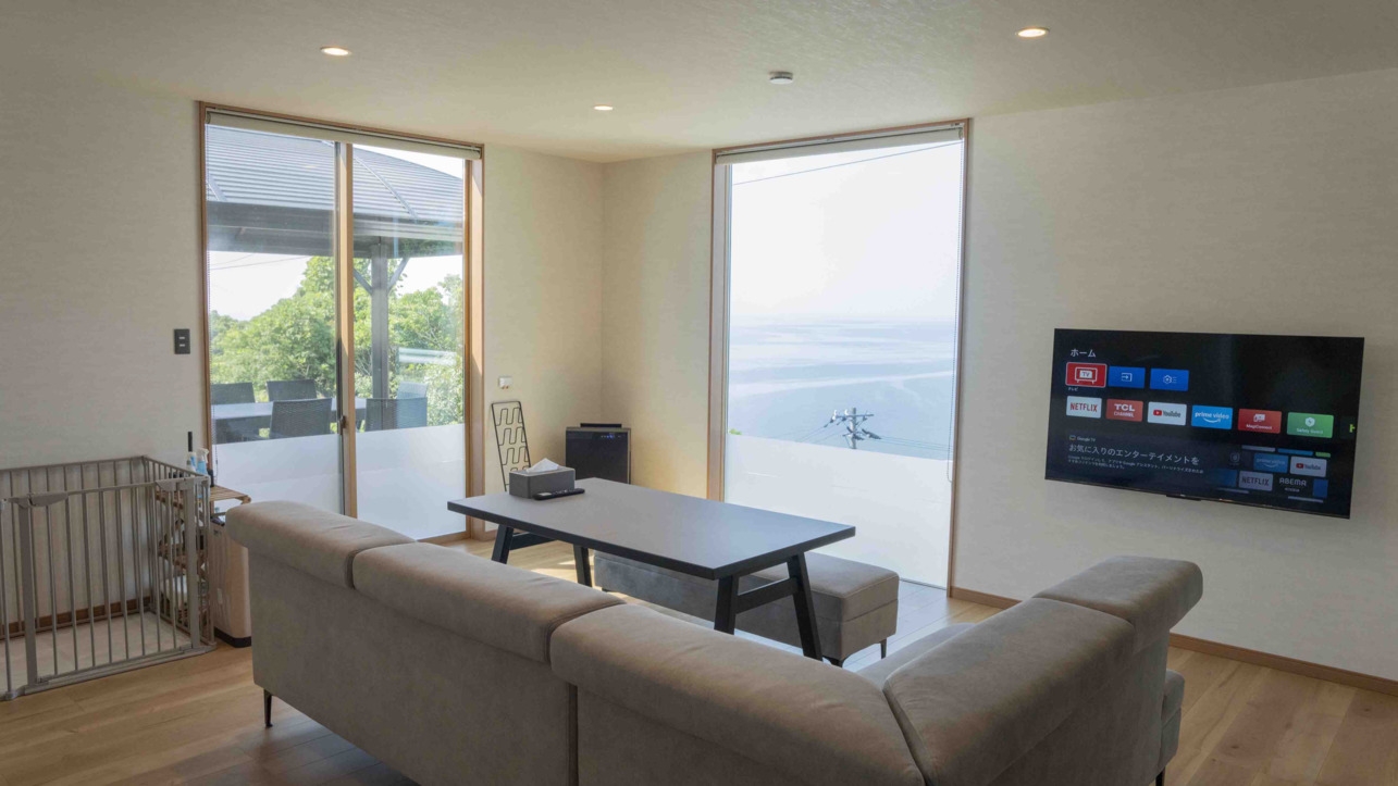 瀬戸内海を望む約100坪のプライベートドッグラン付き一棟貸し