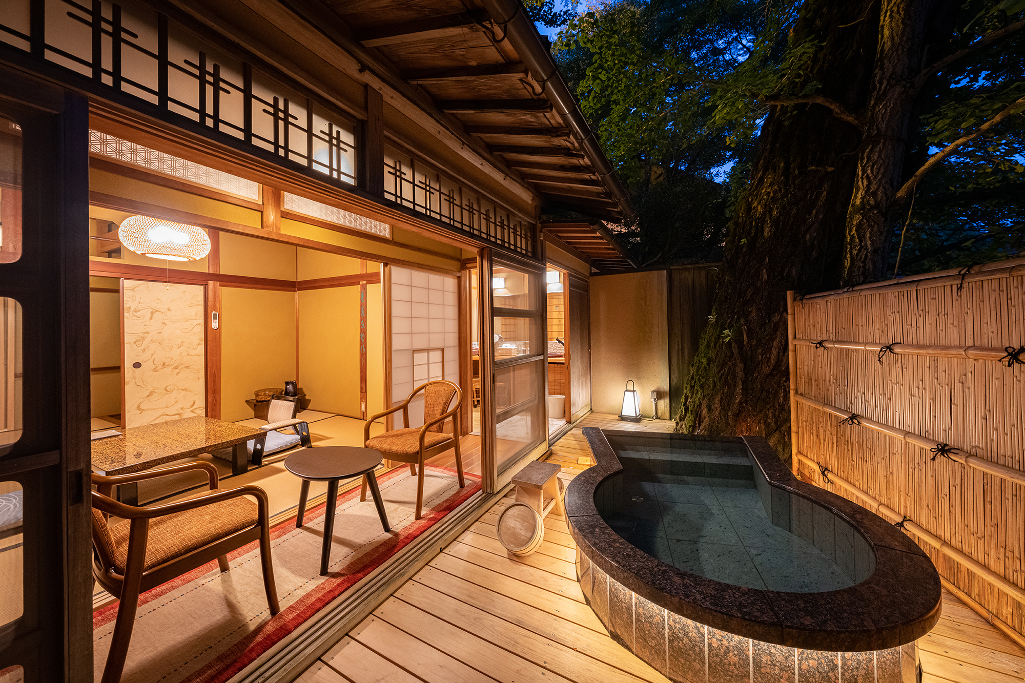 清閒亭　露天風呂