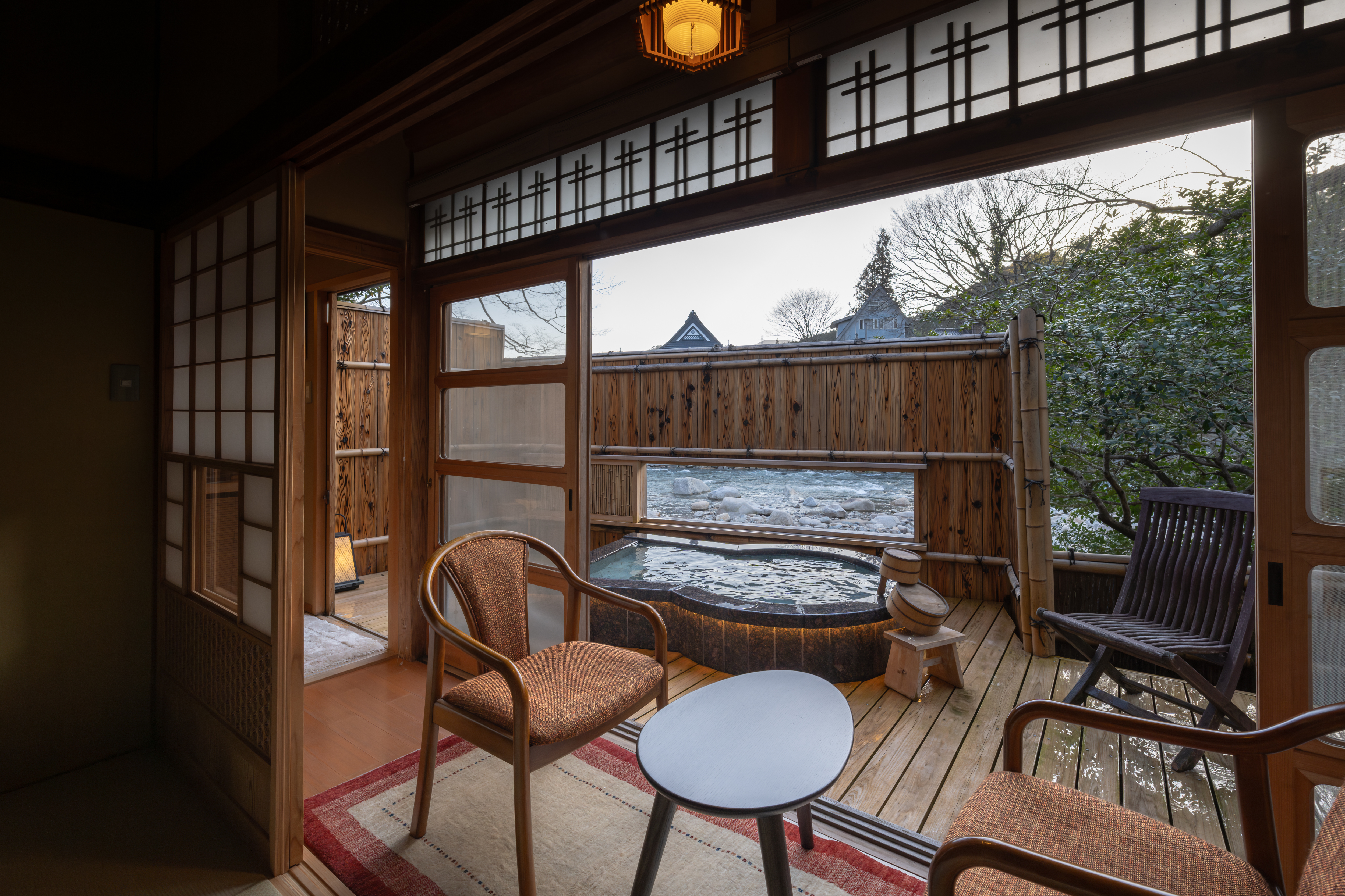 清閒亭　露天風呂