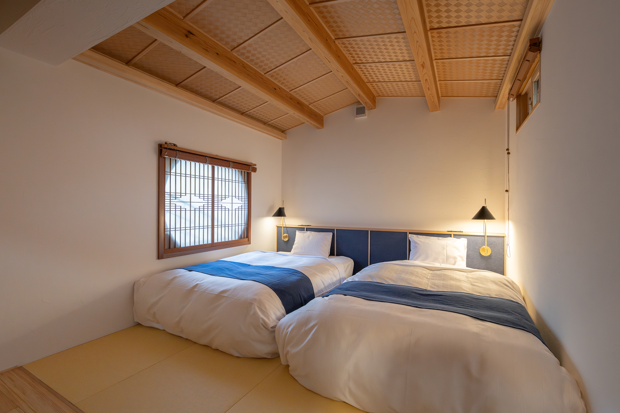 聴泉亭　ベッドルーム