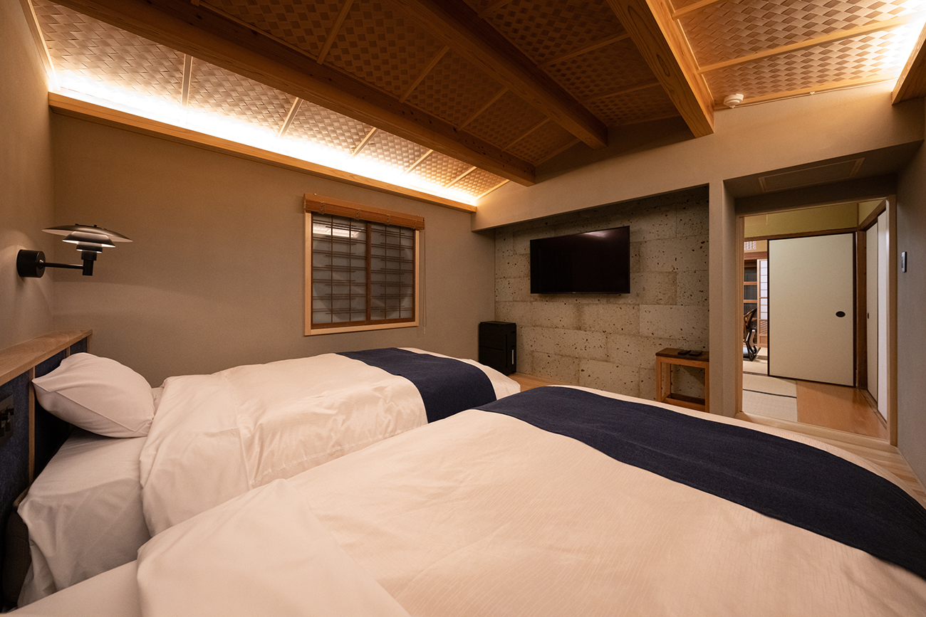 清閒亭　ベッドルーム