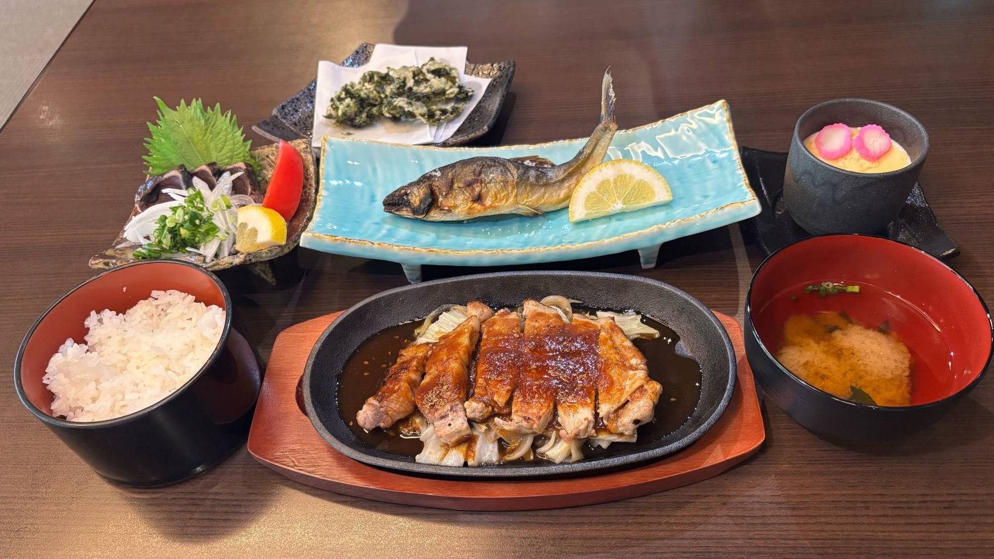 四万十の恵み御膳＆和朝食膳付きプラン☆【1泊2食付】