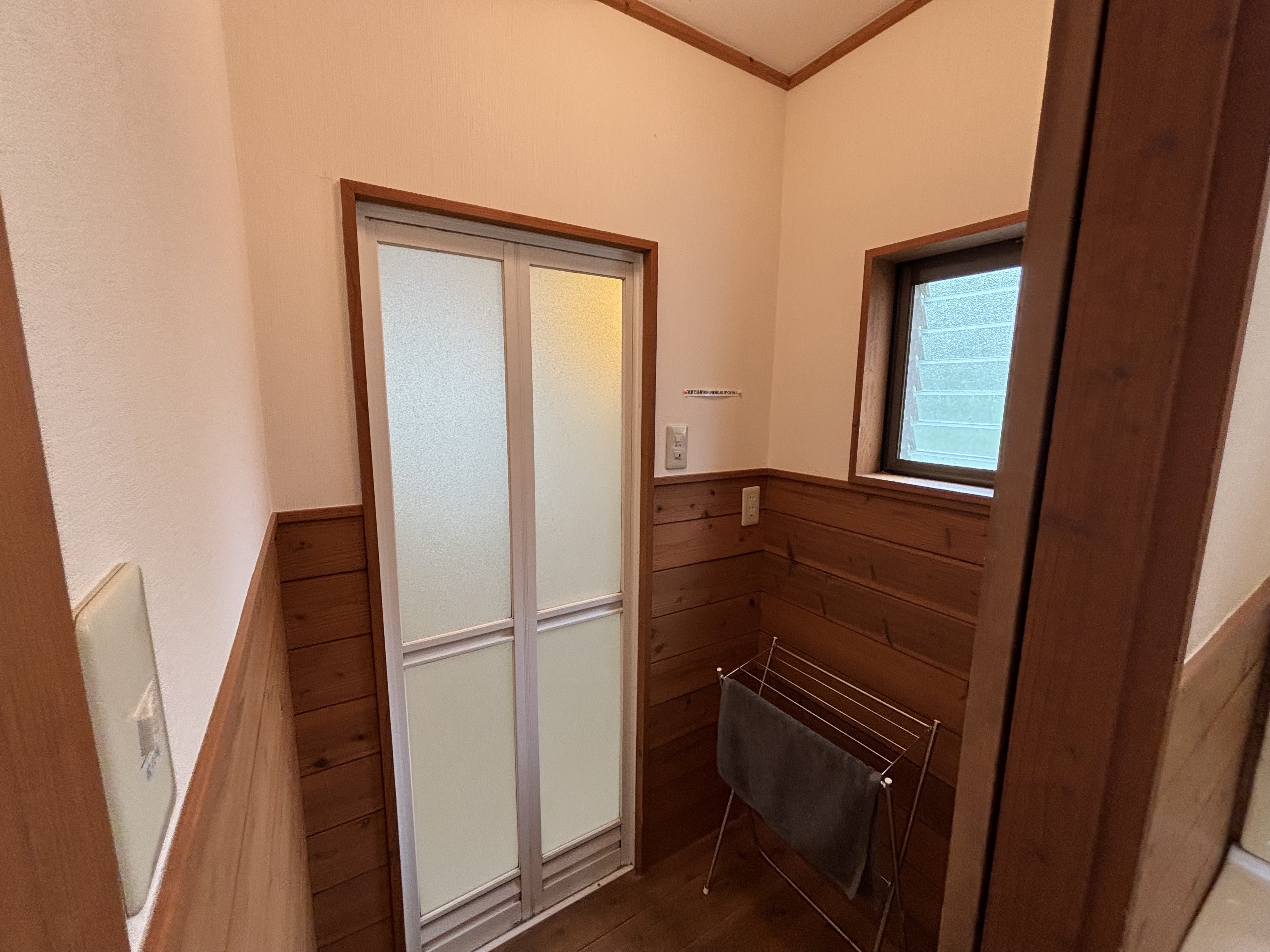 コテージ_脱衣所