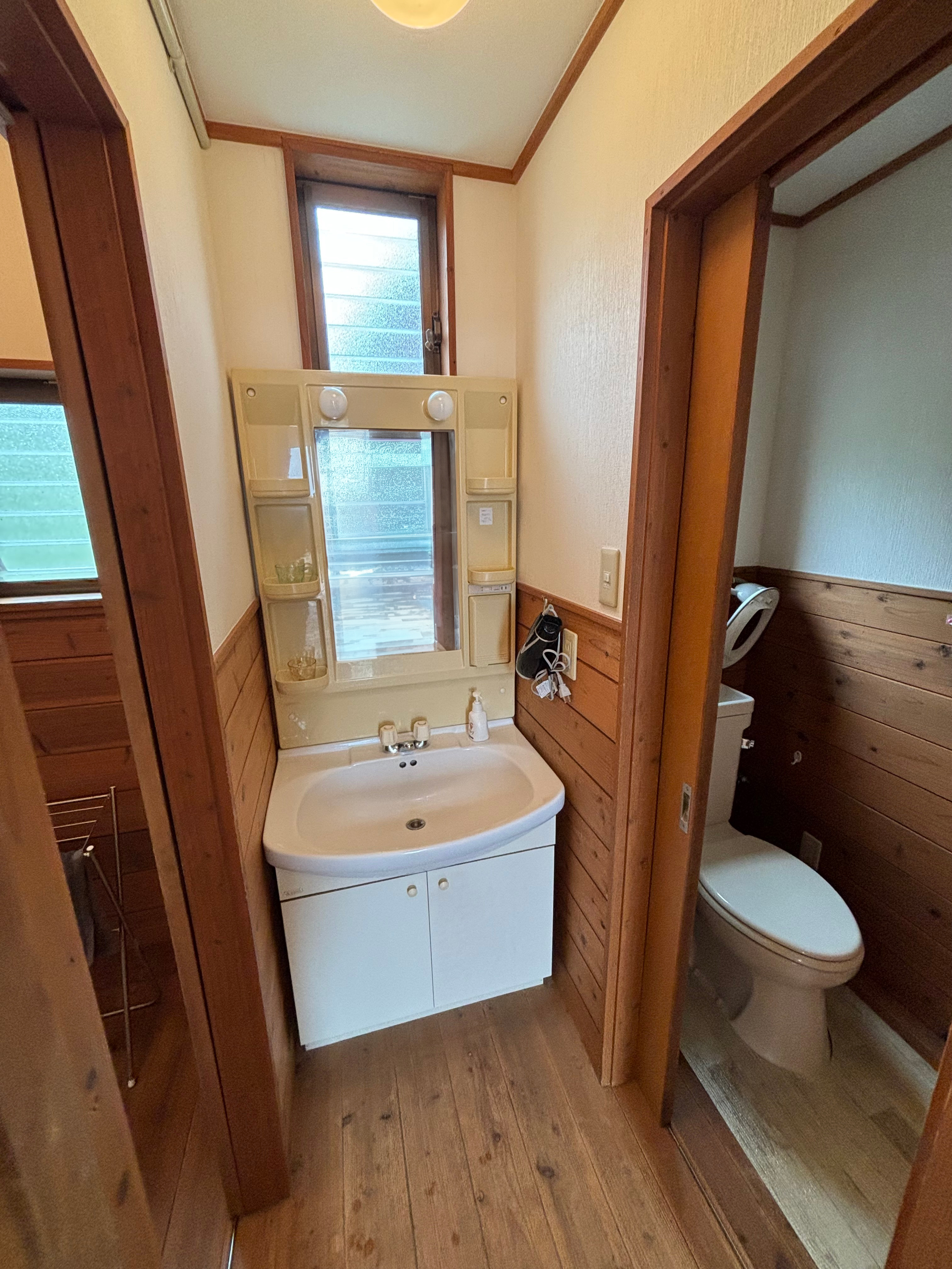 コテージ_洗面所