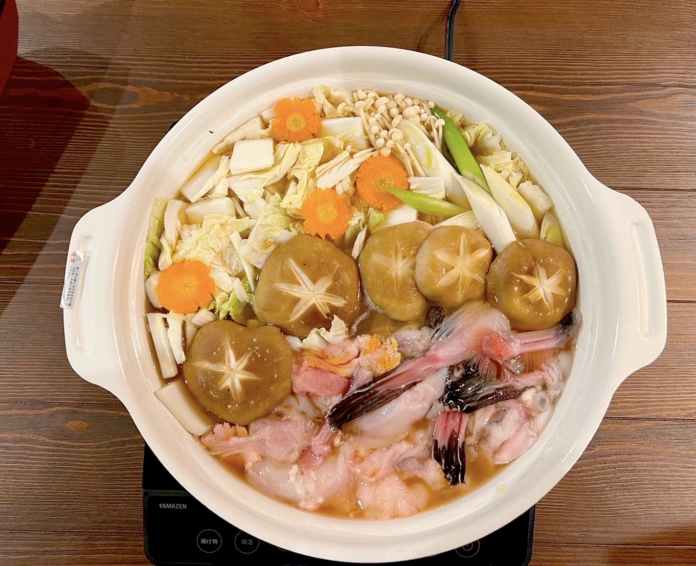 【夕食付き】島根漁師直伝の味！選べる&ldquo;あったか鍋&rdquo;でほっこり海辺の夜プラン♪アンコウ鍋 / へか焼き