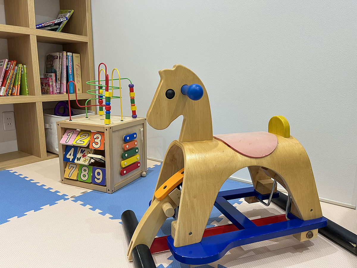 #Bistro le Soleil　レストランの2階にはキッズルームを完備しております