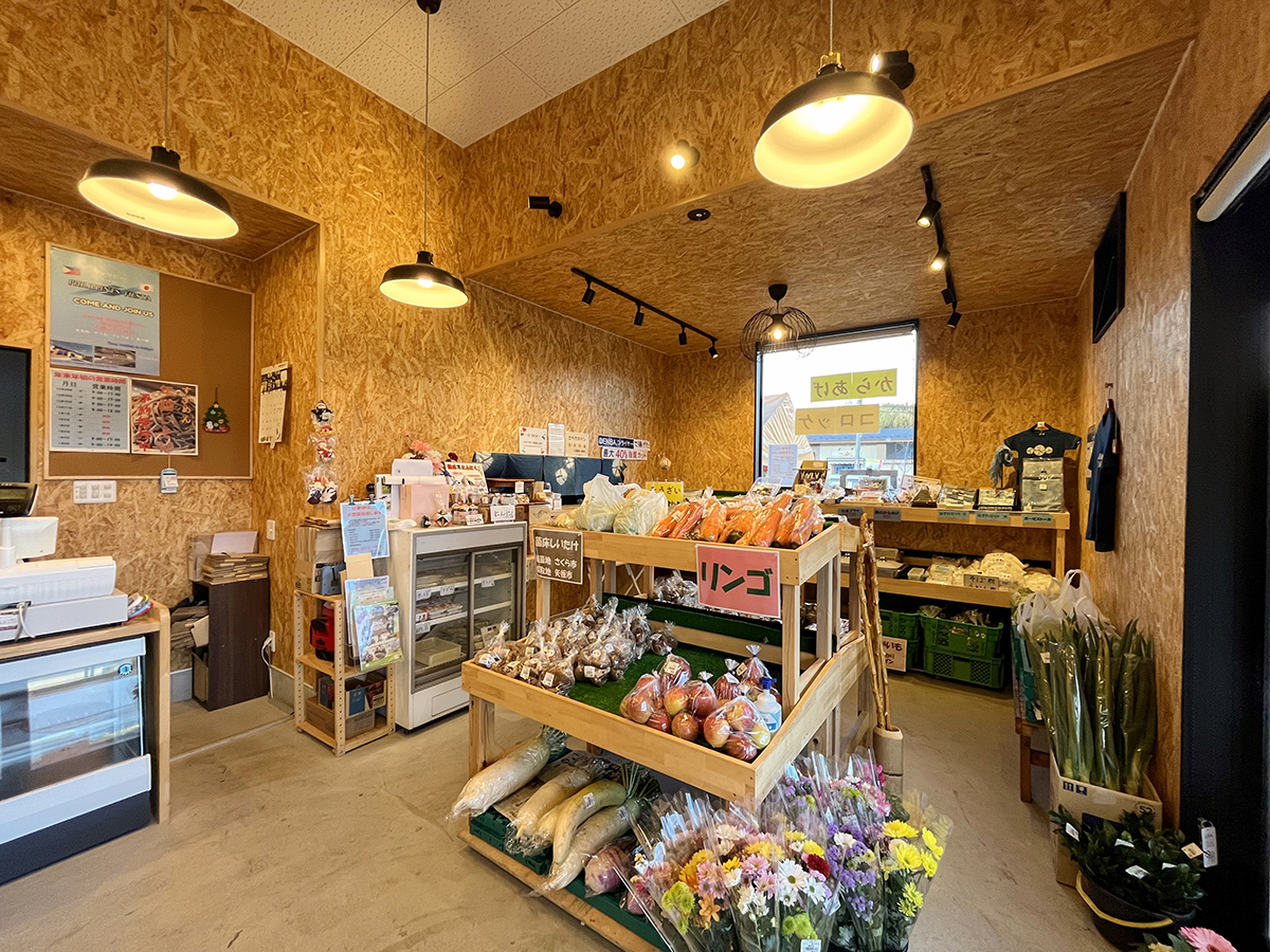 #馬舎道　矢板の野菜や特産品・手作りのお総菜など自慢の商品がたくさん！