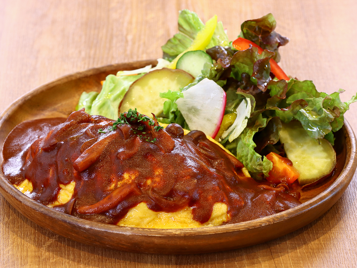 #Bistro le Soleil　ランチメニューのオムライス