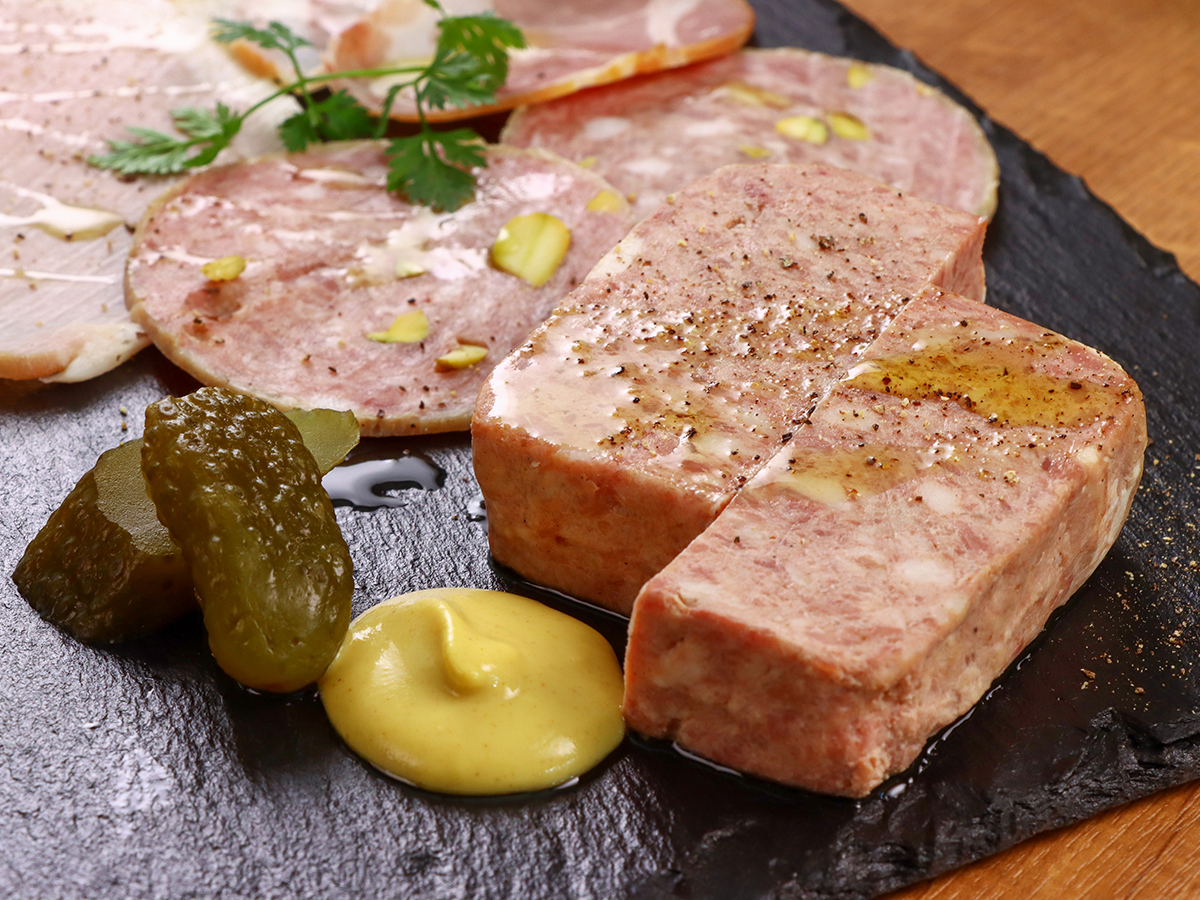 #Bistro le Soleil　自家製ハムを使用したパテドカンパーニュ