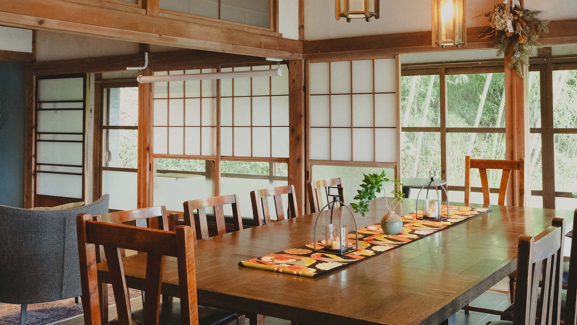 【古民家素泊り】静かな湖畔の日本家屋で優雅なひと時を！暮らすような旅をお過ごしください！