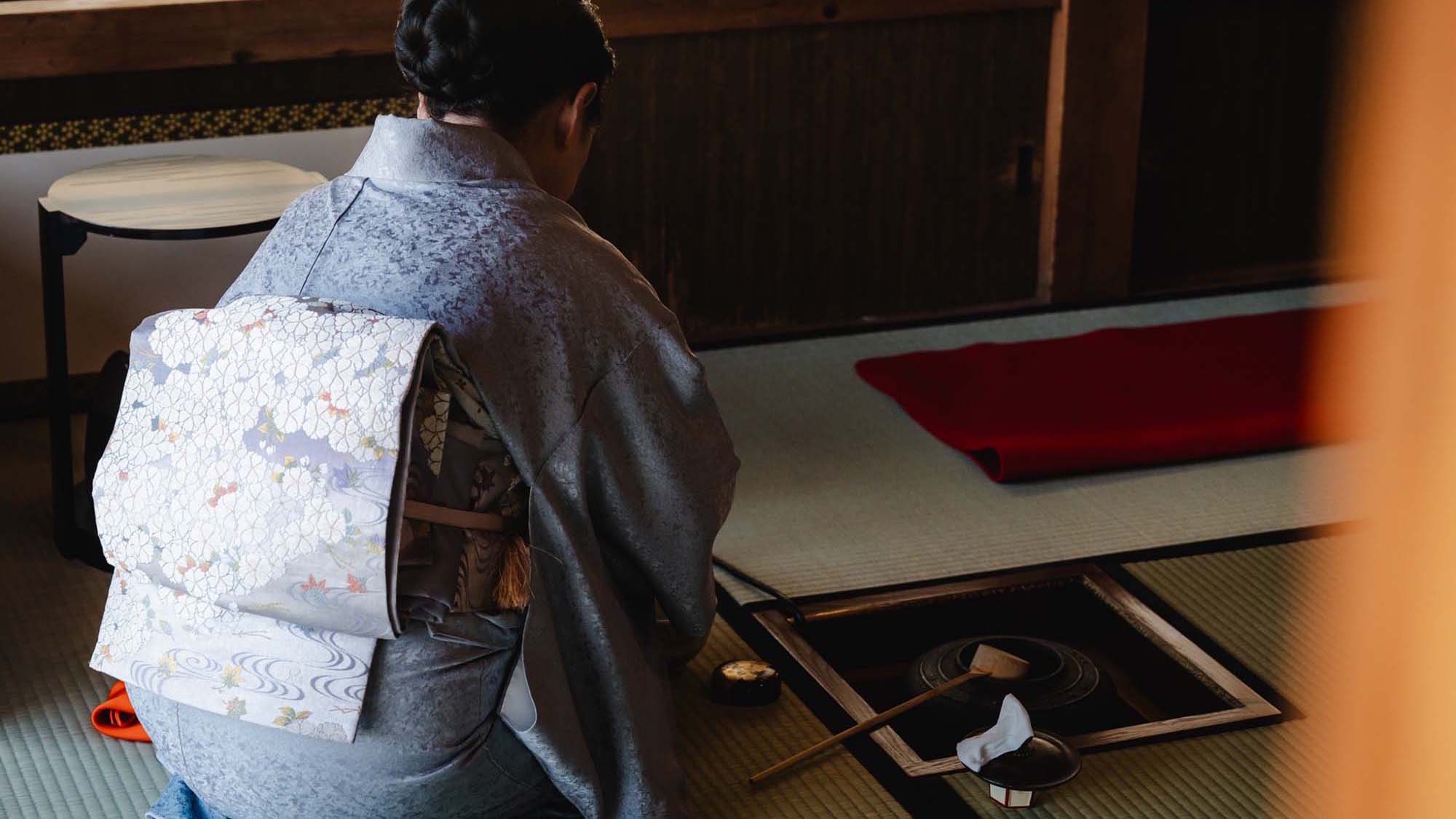 ・【茶道体験】和室で茶道体験。日本文化を堪能する滞在をお楽しみいただけます(別途追加料金)