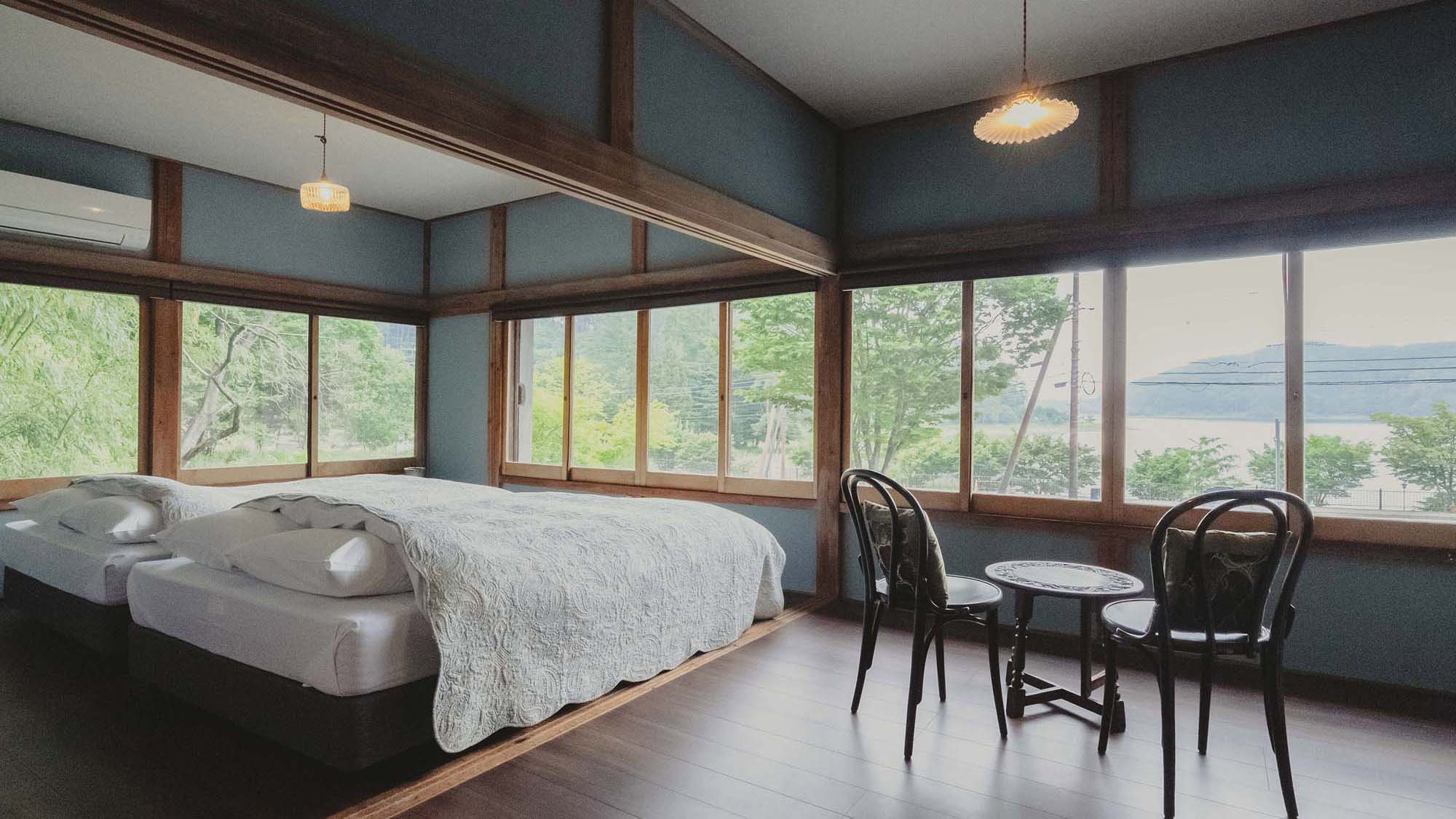 ・【寝室１】洗練された和モダン空間で、ワンランク上の宿泊体験を