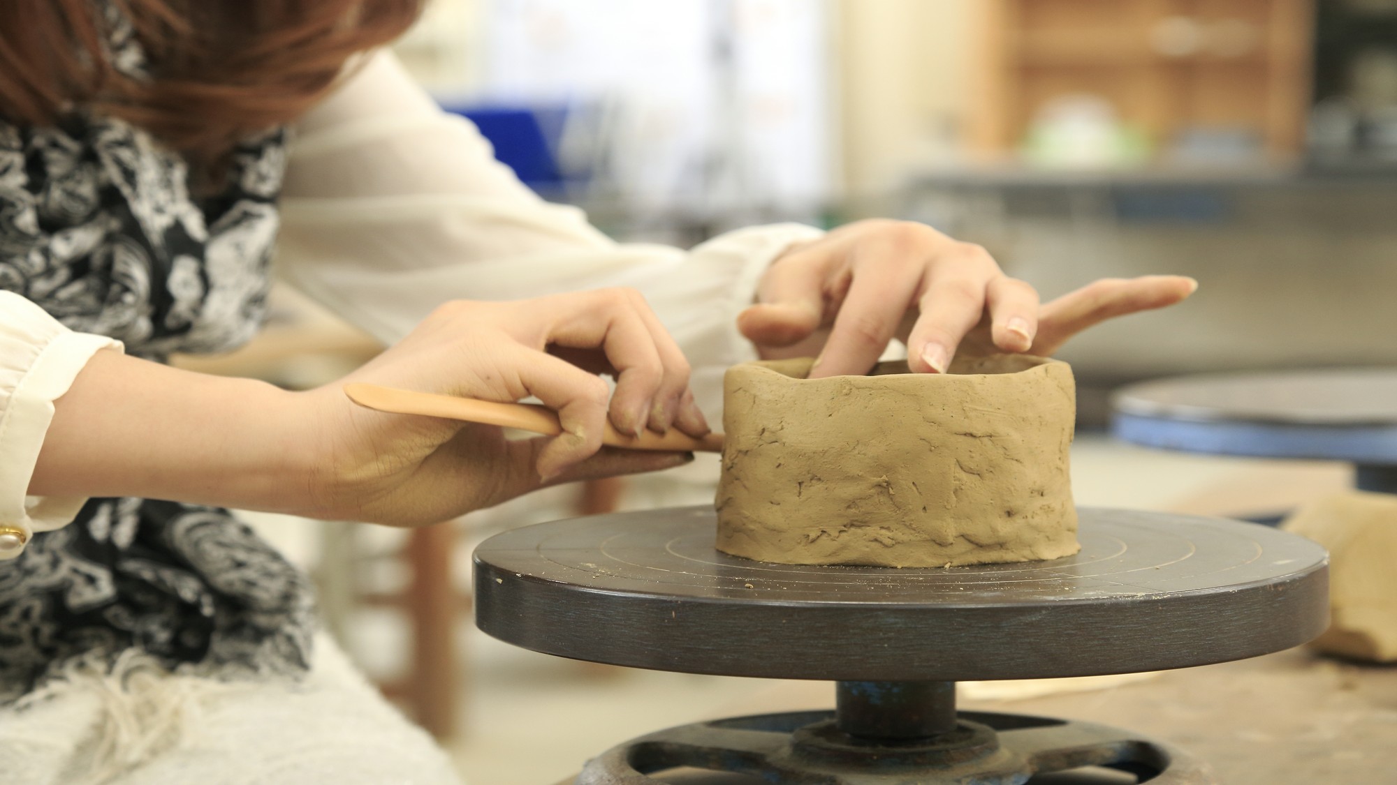 越前陶芸村では陶芸体験ができます！