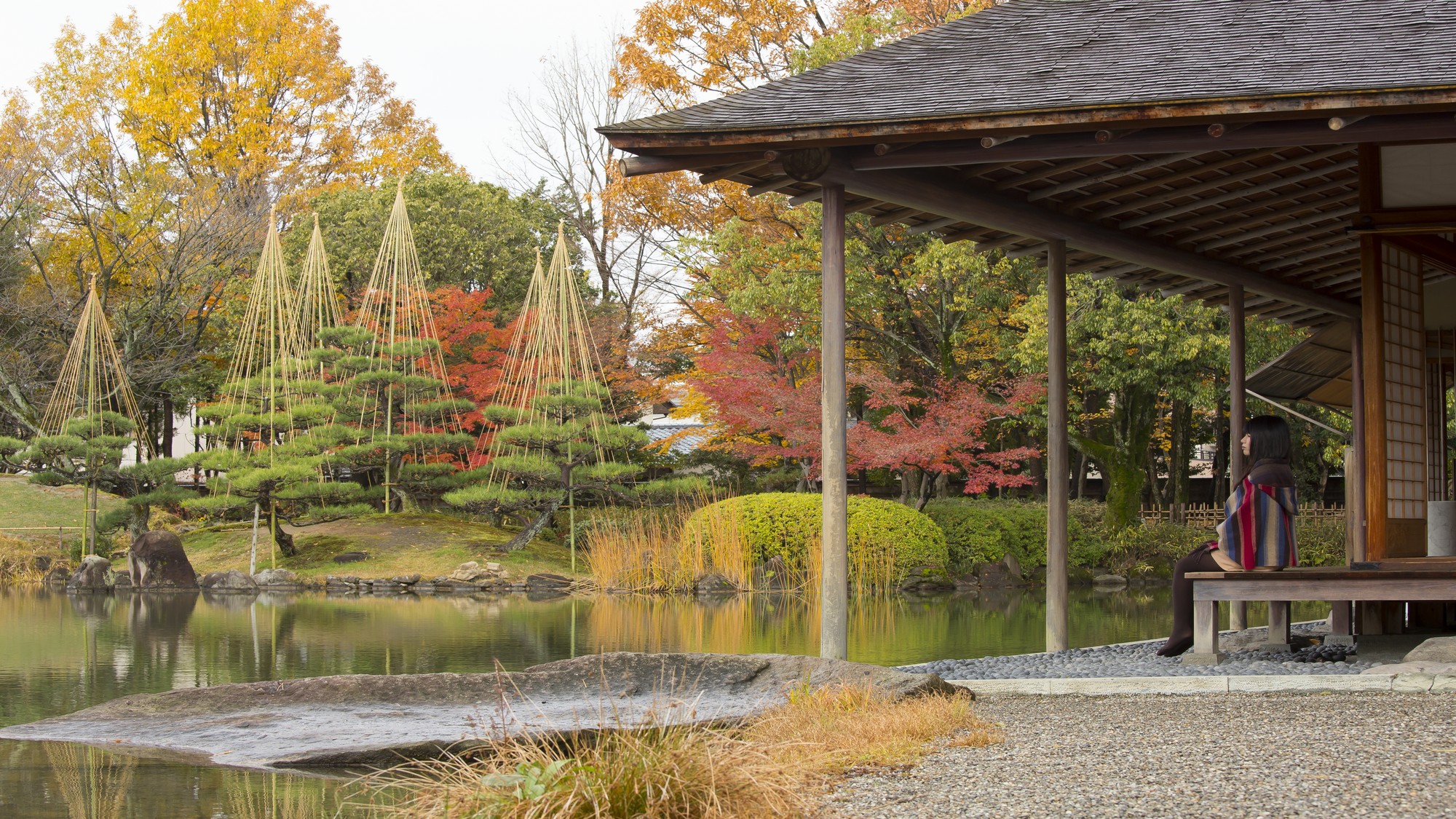 養浩館は四季を通じてその美しい風景をお楽しみいただけます