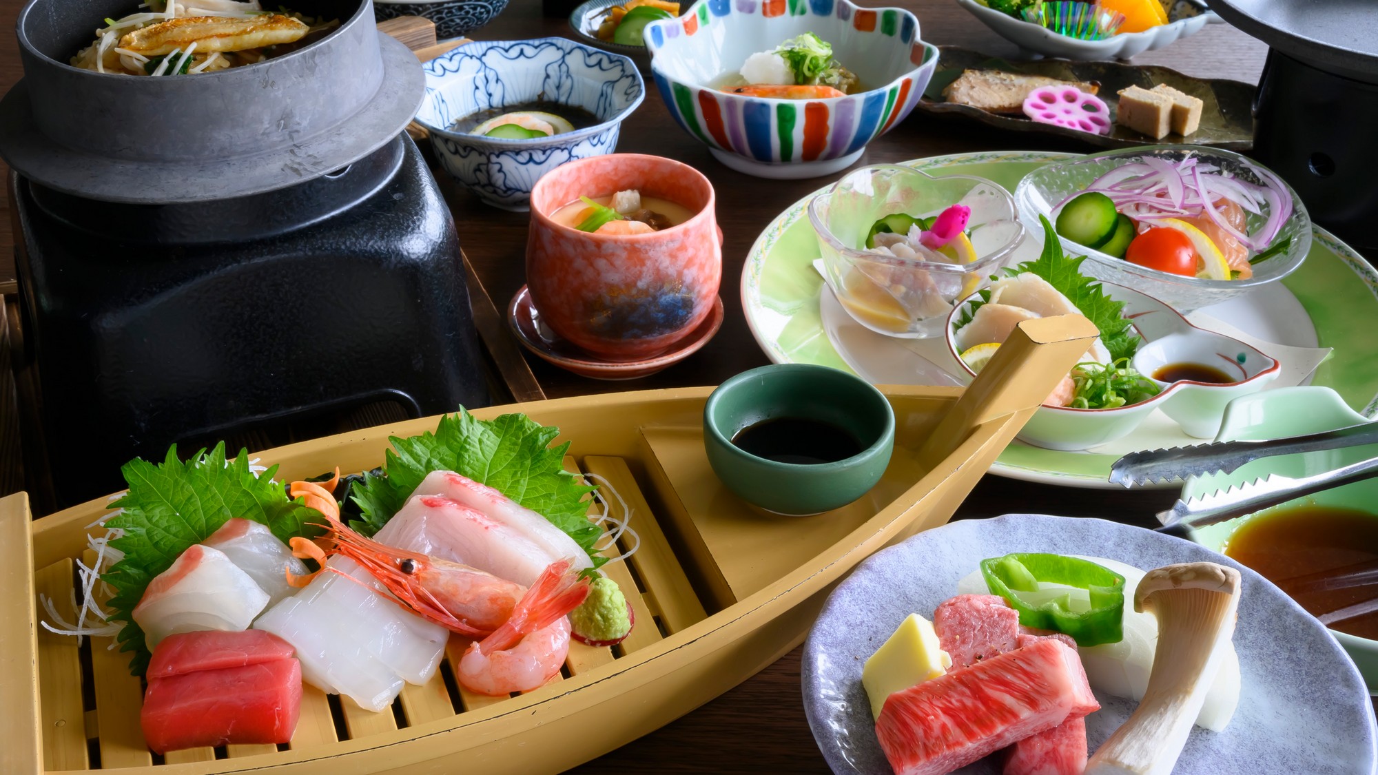 ＜和牛極みコース＞和牛の甘い脂がとろけます。