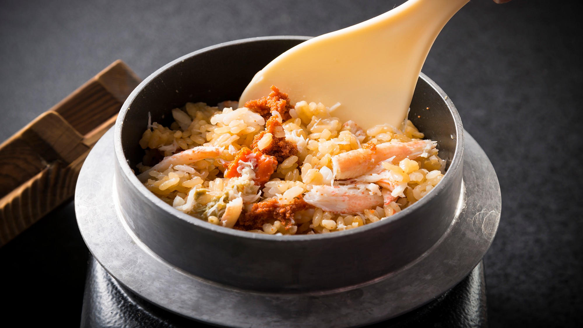 旨味たっぷりせいこ蟹釜飯