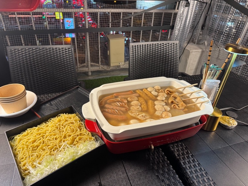 【冬季限定】別府タワー屋上でおでん〆ラーメン付き冬旅プラン