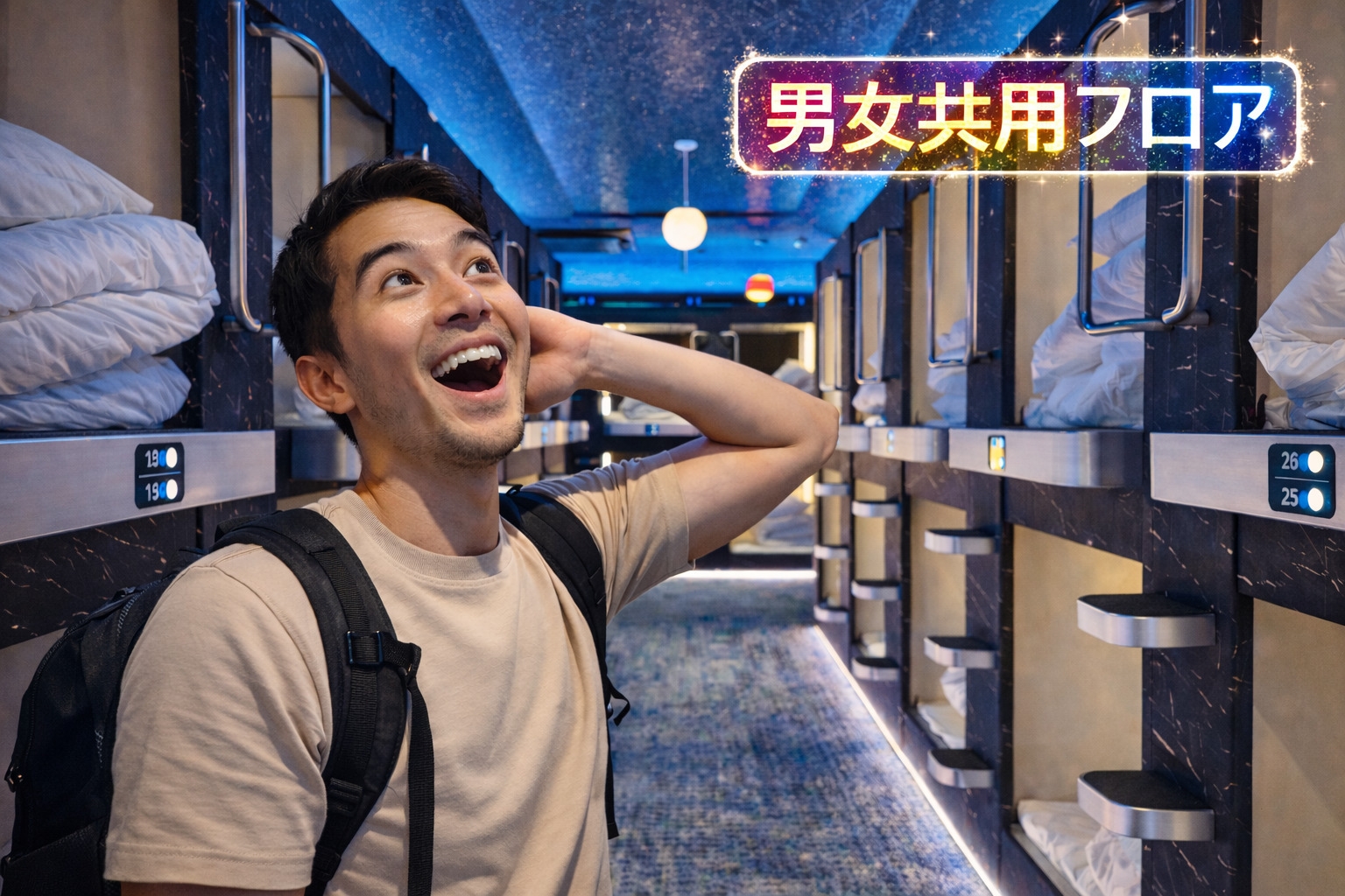 【11-20時日帰りプラン】チェックアウト後の利用におすすめ！荷物預け＋仮眠セット付プラン