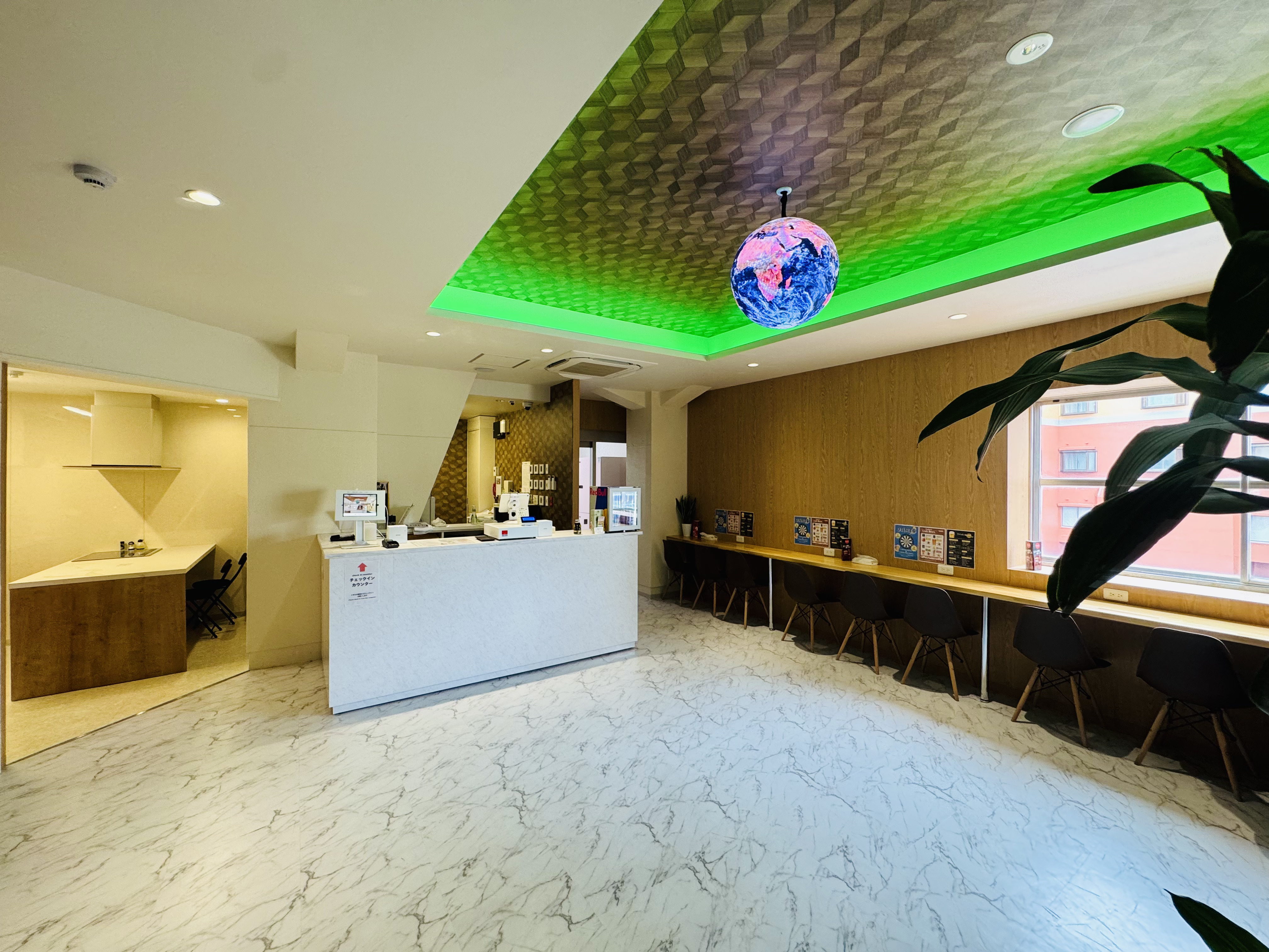 ３階フロントの写真です