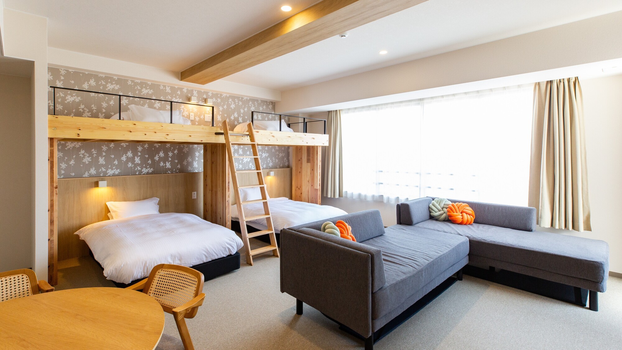 【琴音海風／ことねかいふう】プレミアムロフト付４ベッド／43平米