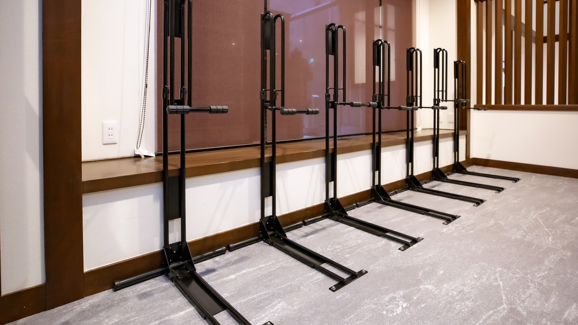 【館内設備】サイクルスタンド