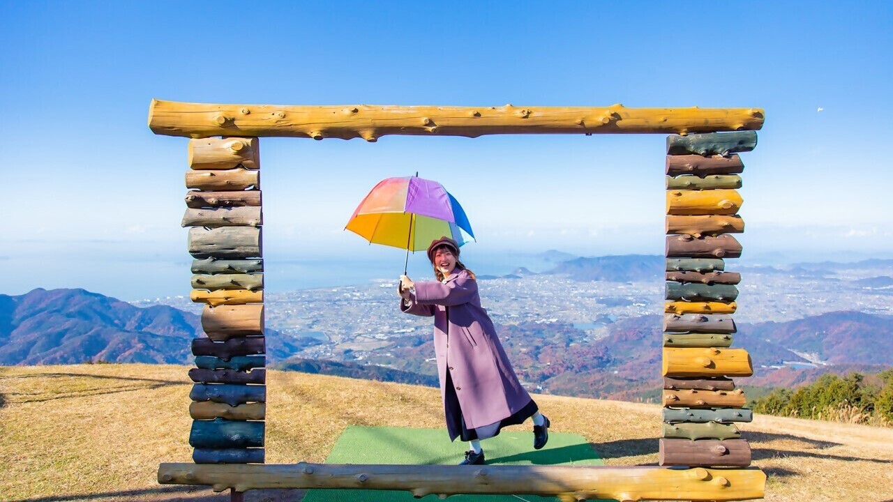 雲辺寺山頂公園（天空のフォトフレーム）