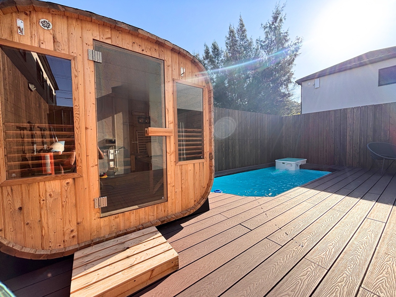 D棟：プライベートプール・サウナ